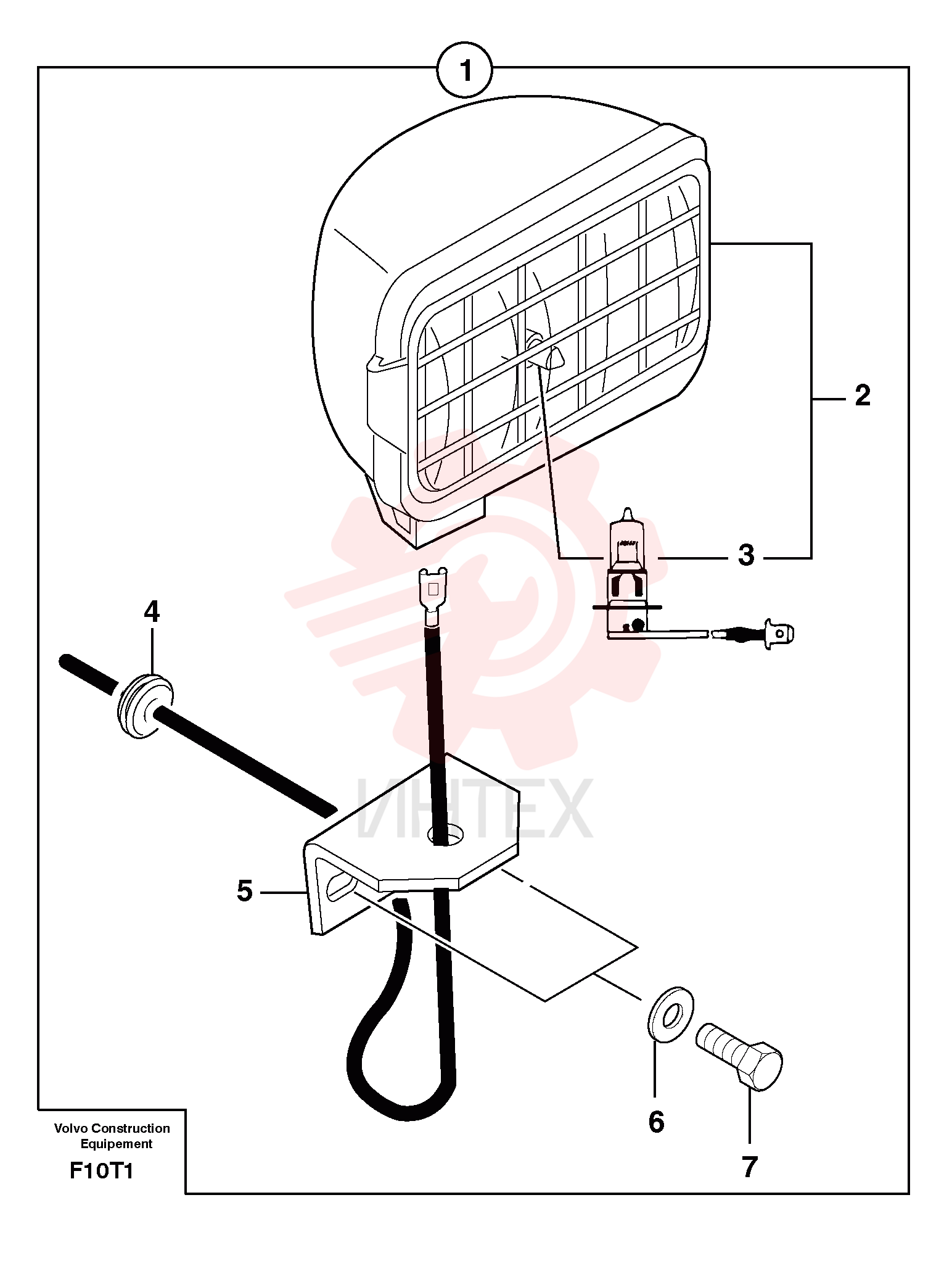 Rear light kit