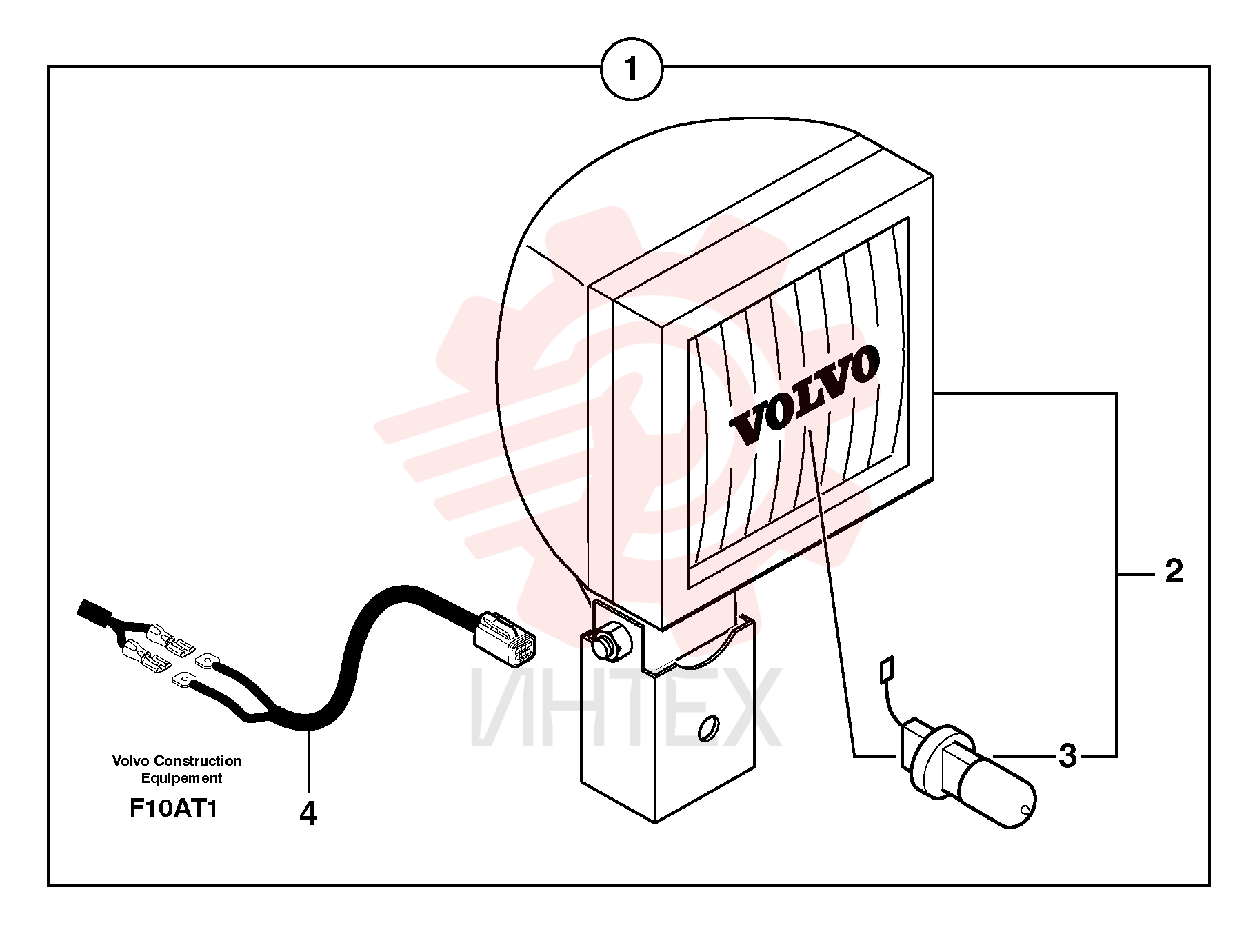 Rear light kit