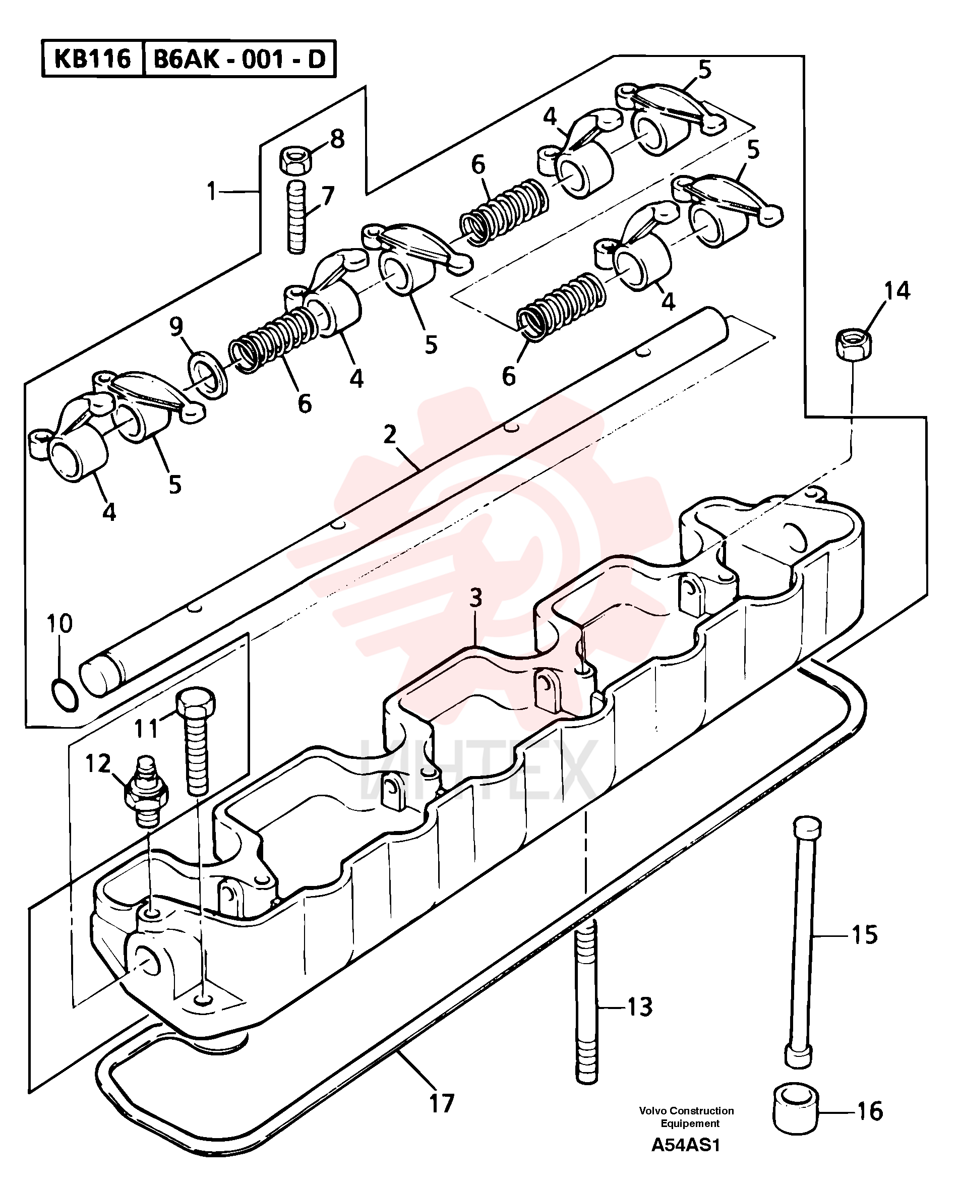 Rocker shaft