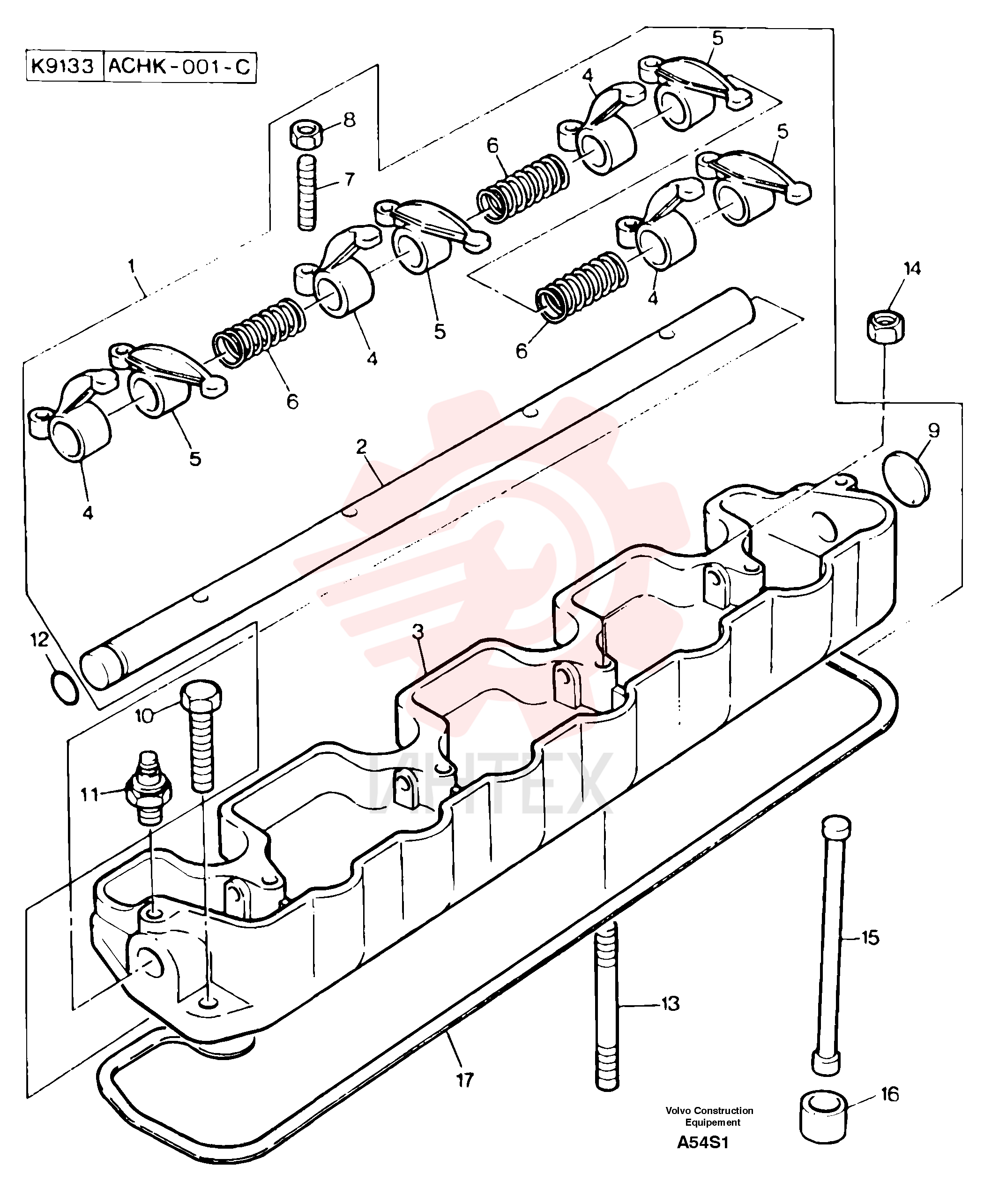 Rocker shaft