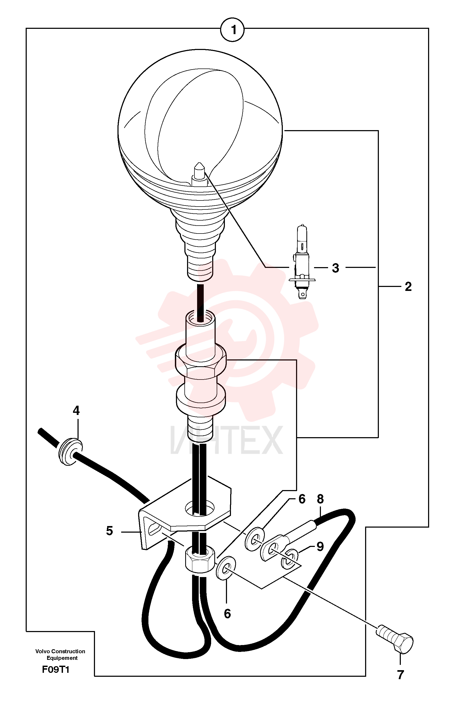Rotating beacon
