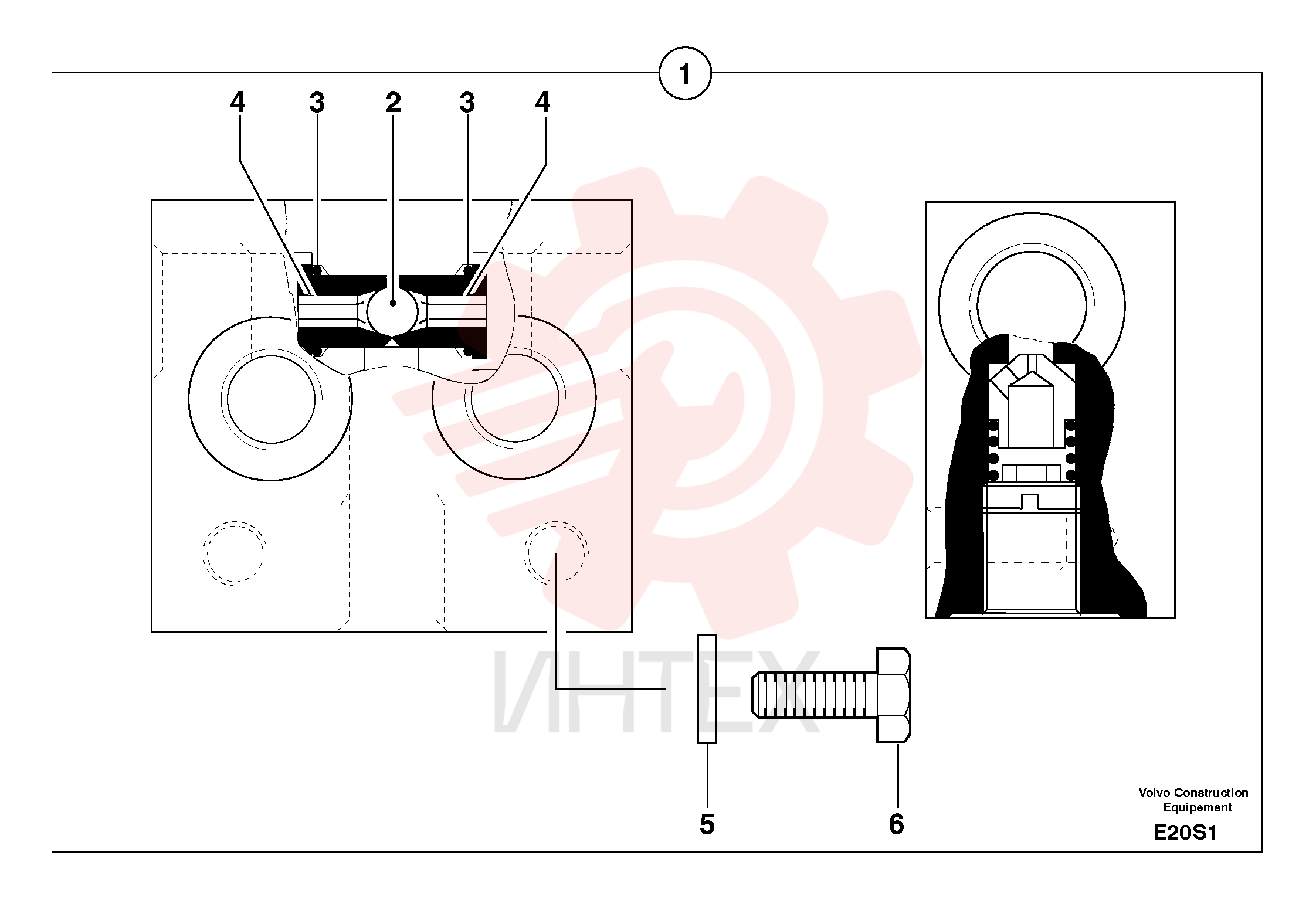 Slewing block