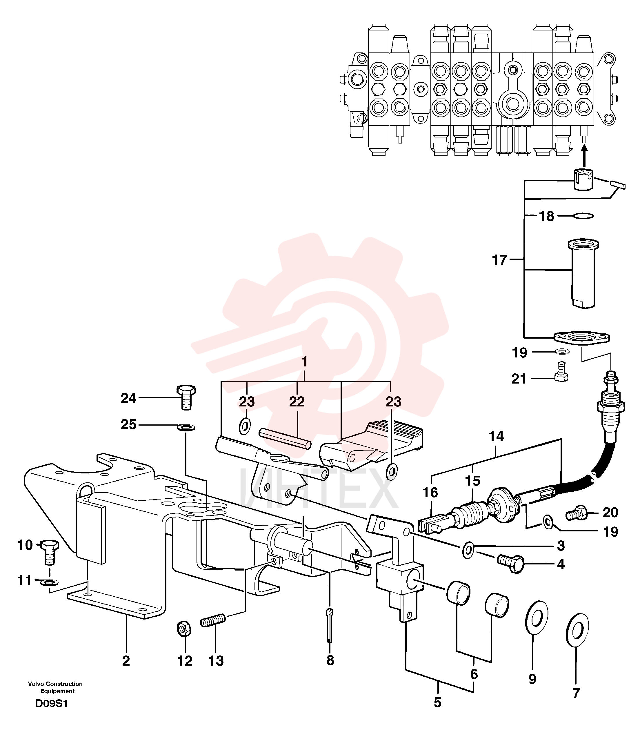 Steel pedal kit