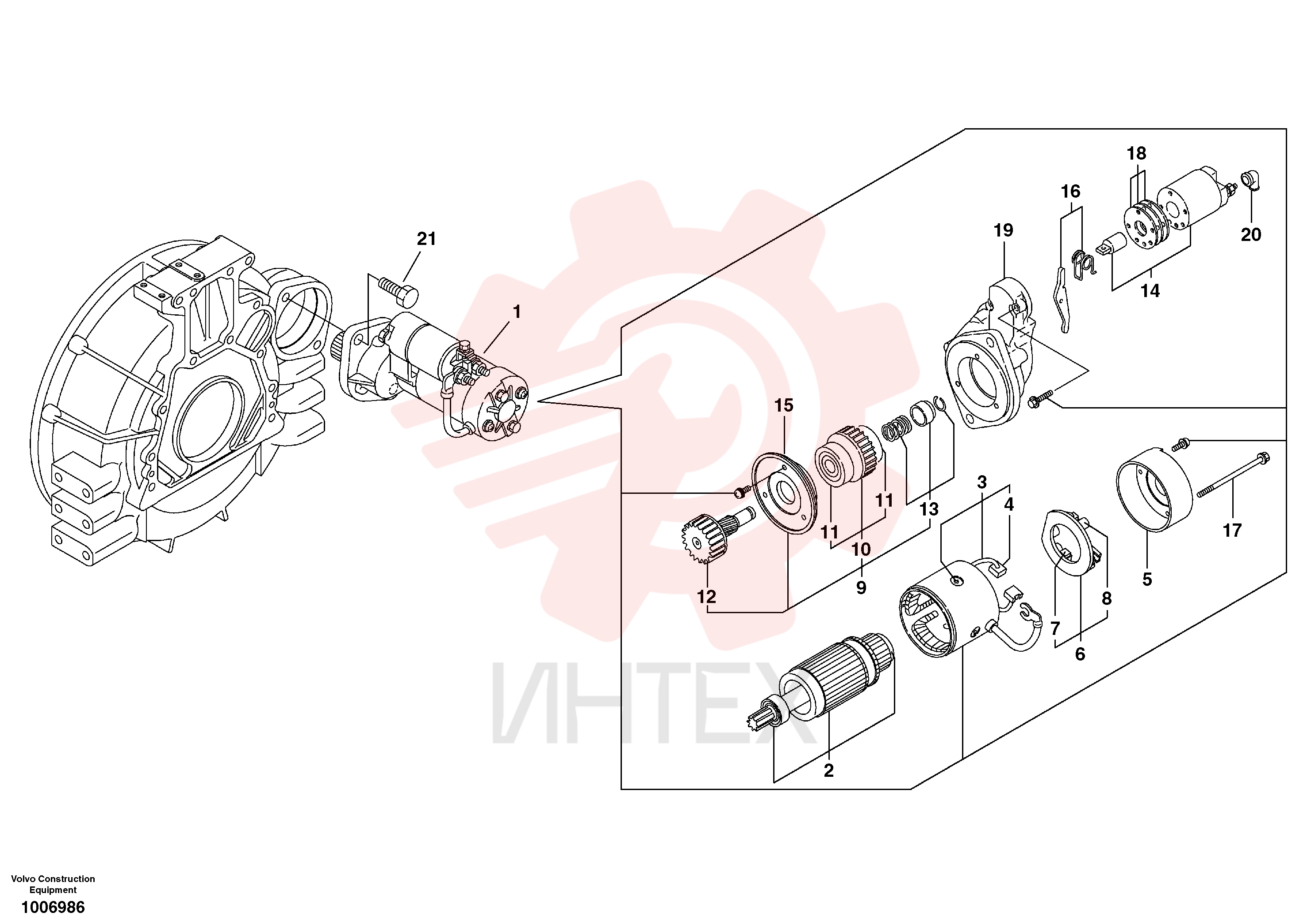 Starter motor