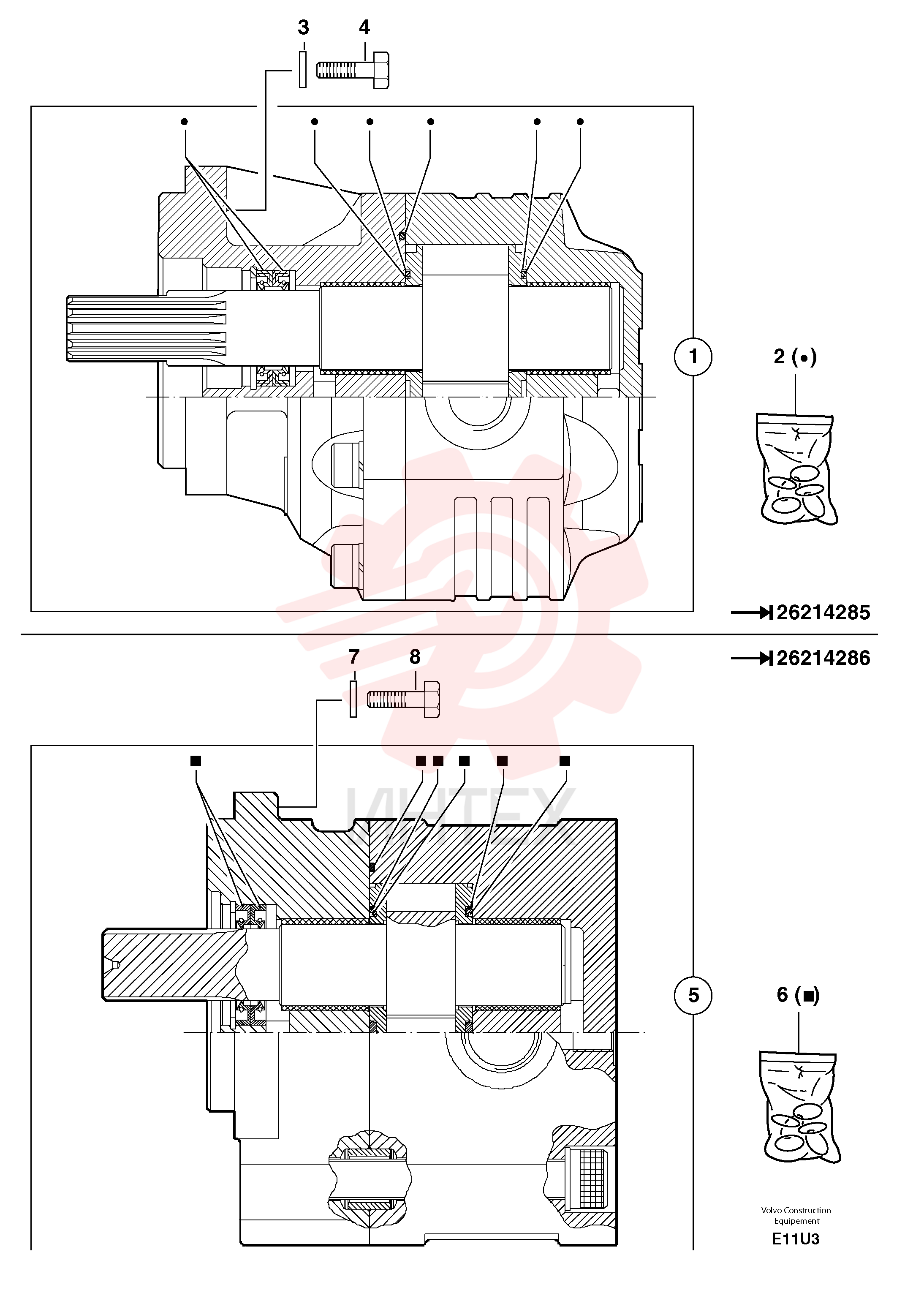 Гидронасос (основной насос)