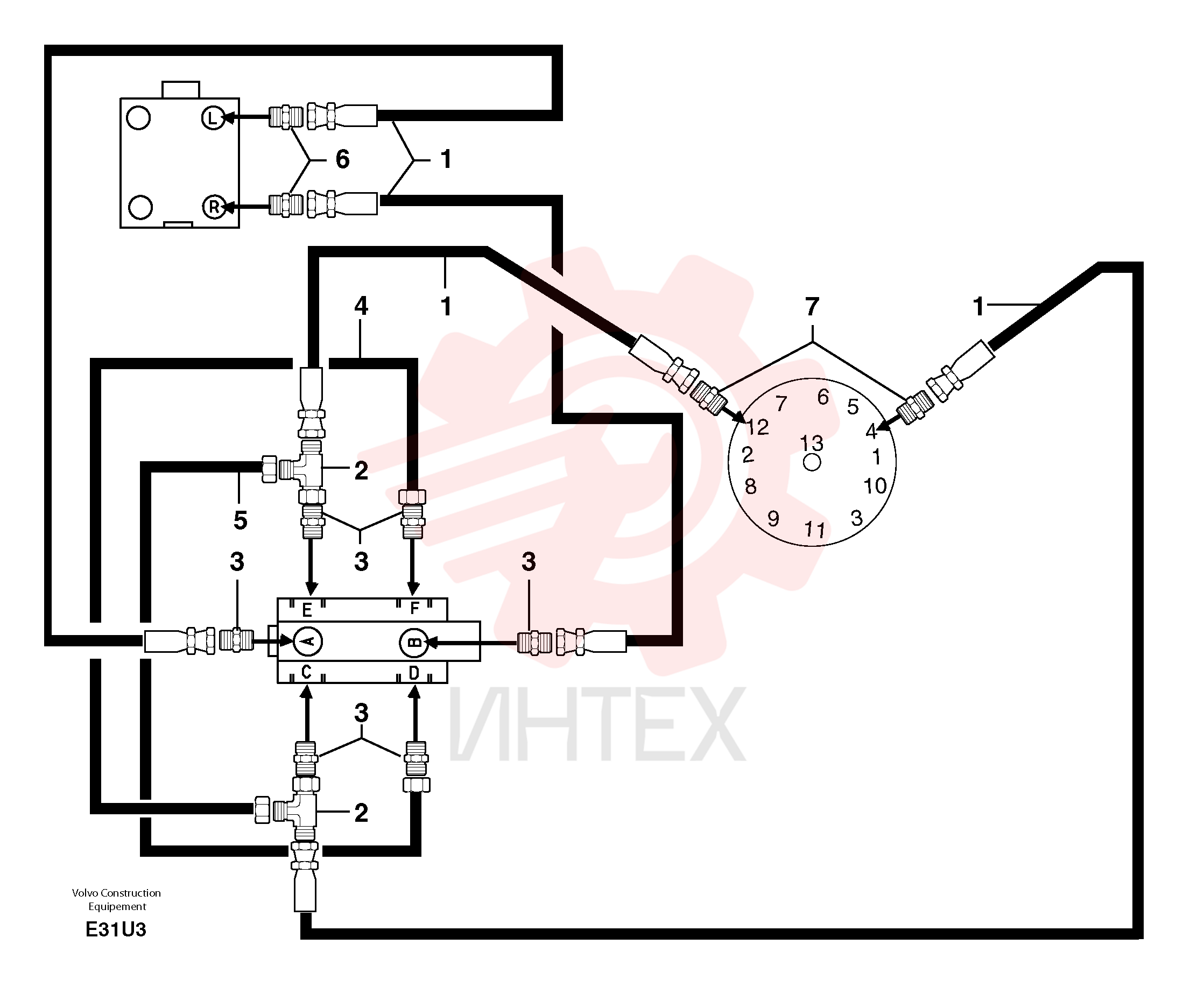 High pressure hose
