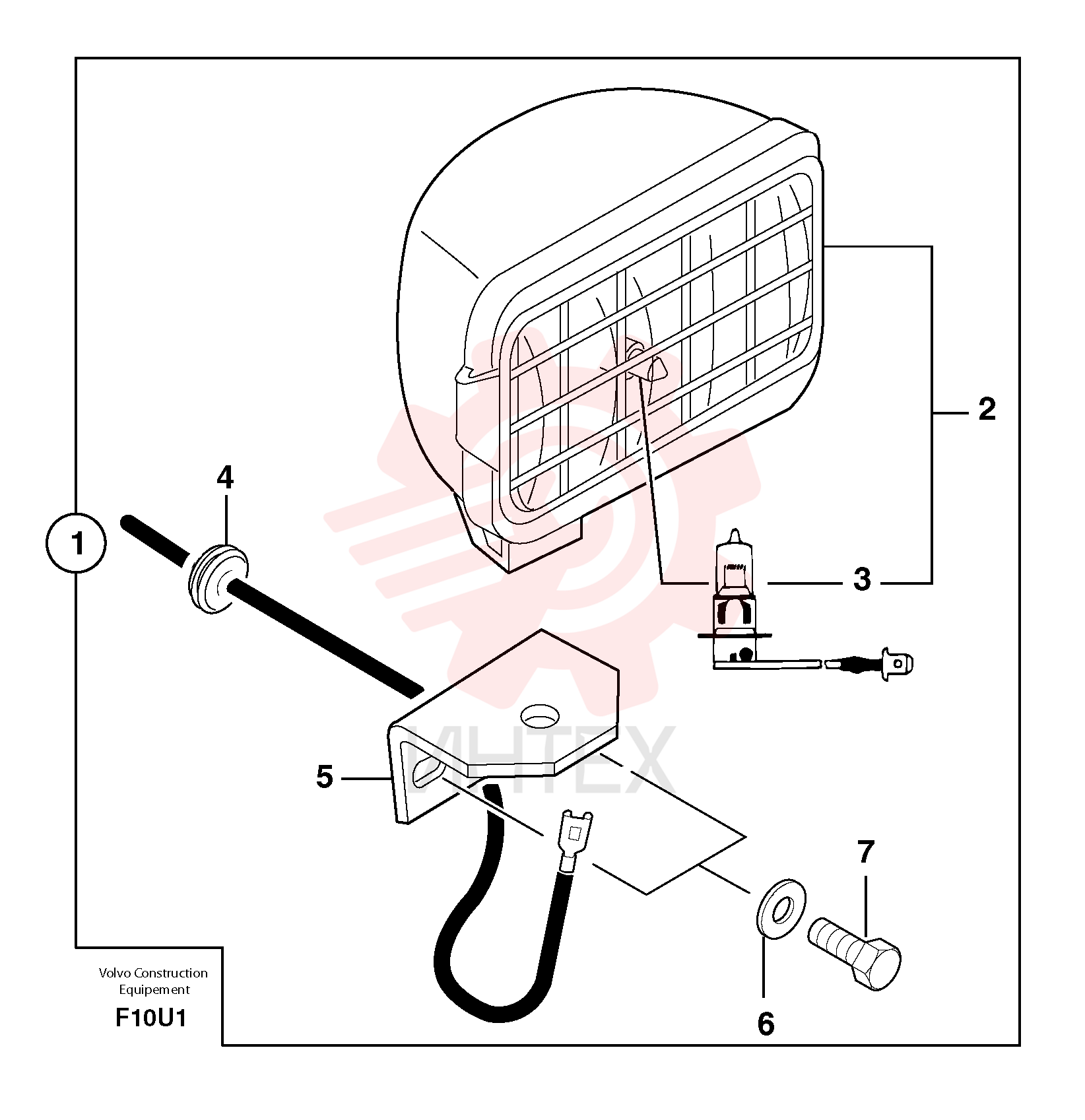 Rear light kit