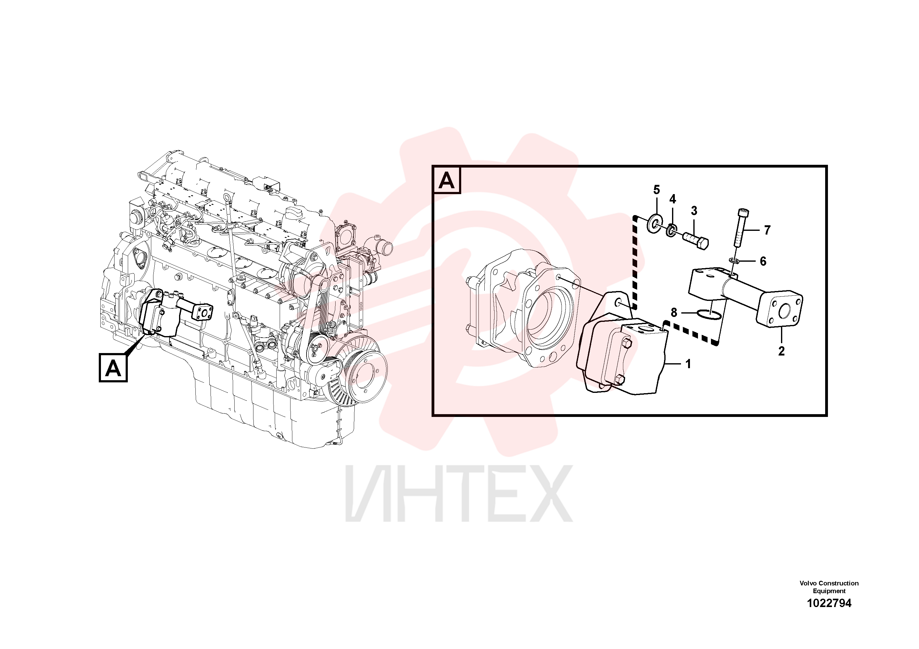 Пилотный (шестерёнчатый) насос