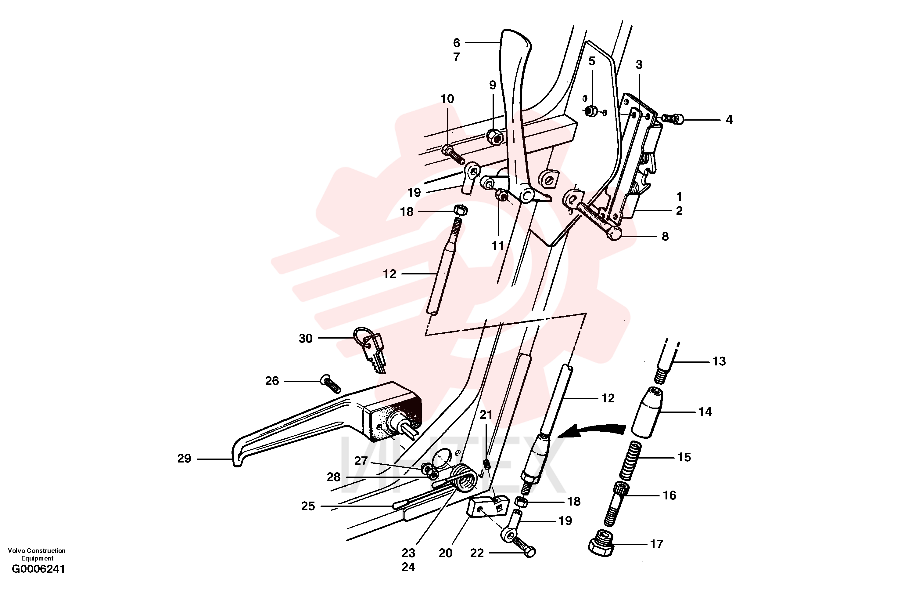 Door catch CH 96063 (3)