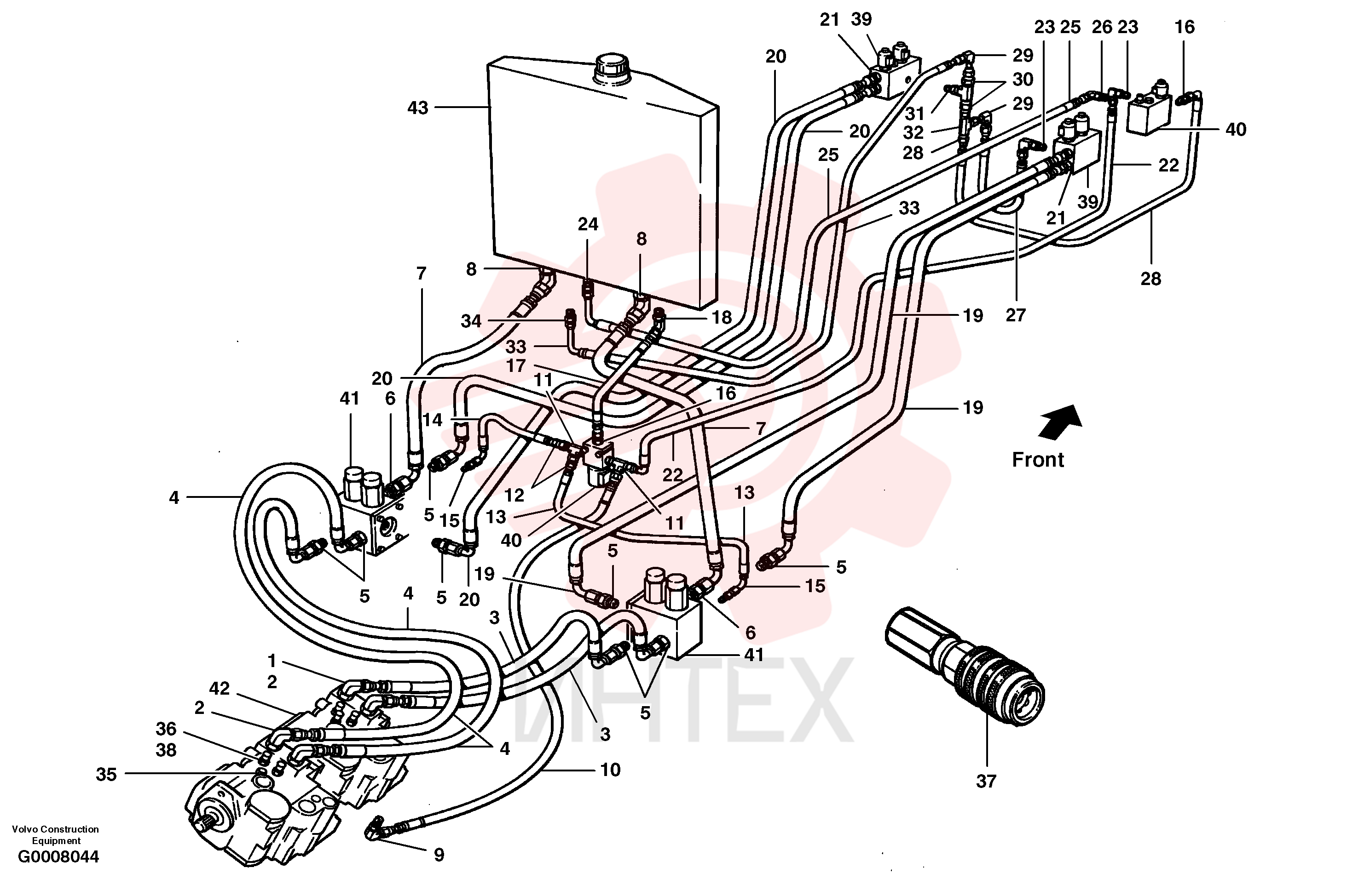 Elbow nipple VOE 935079 (11)