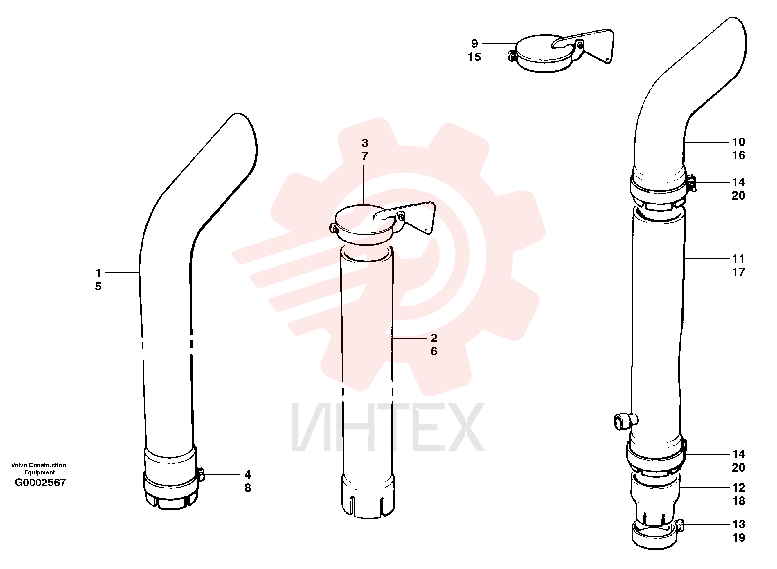 Exhaust Pipe CH 96249 (10)