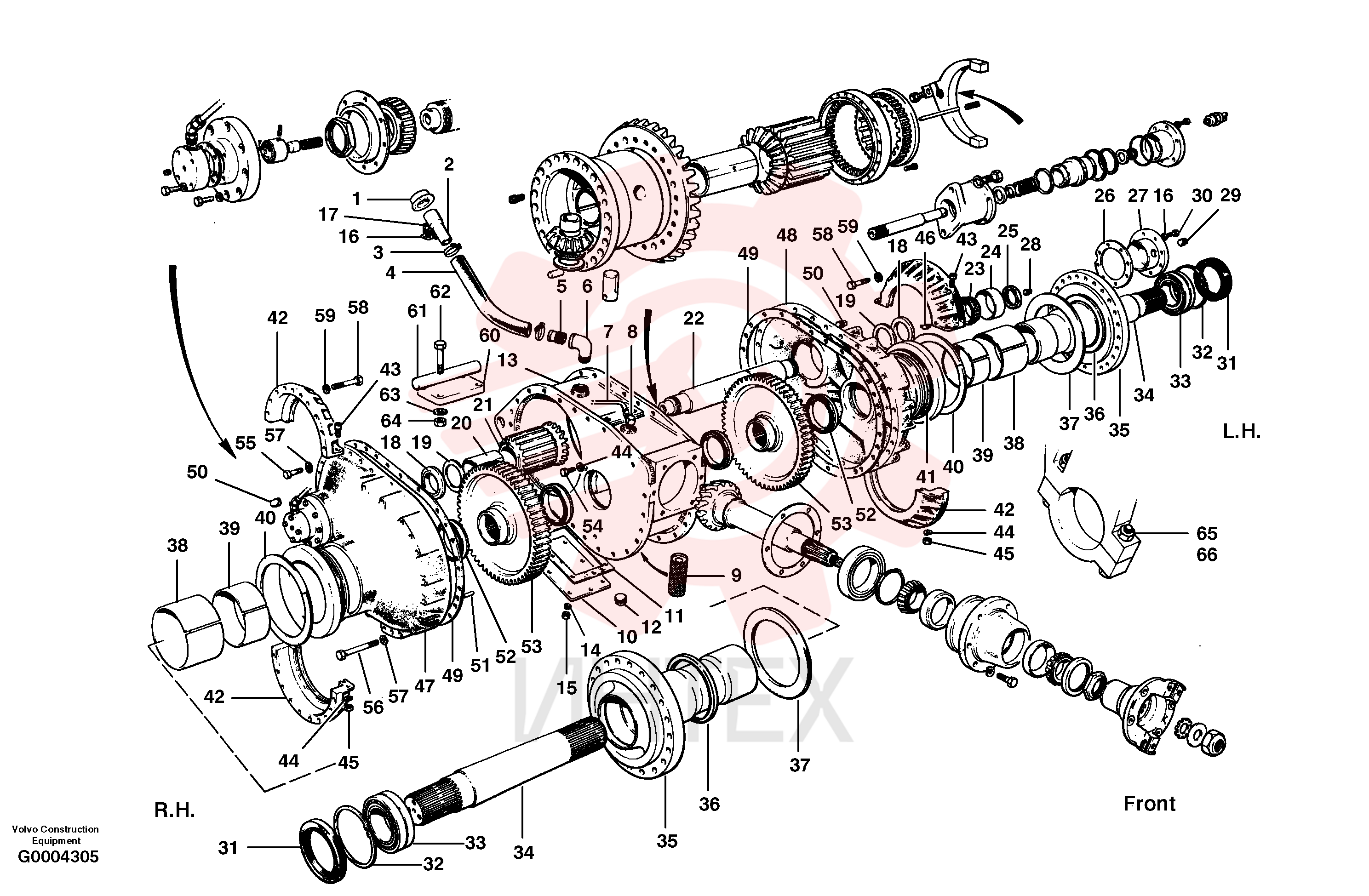 Final gear VOE 12723632 (8)