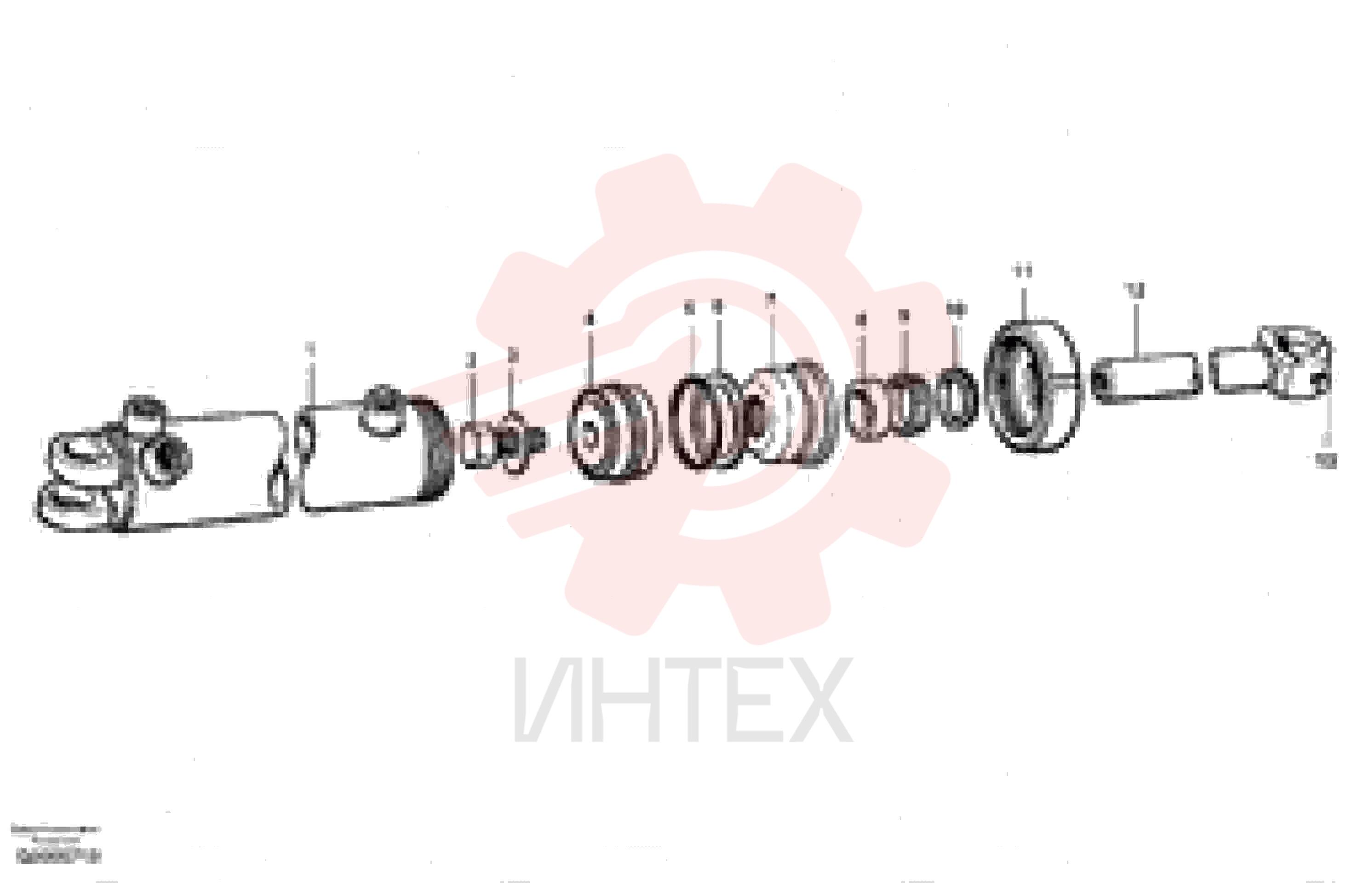 Гидроцилиндр VOE 12724618 (11)