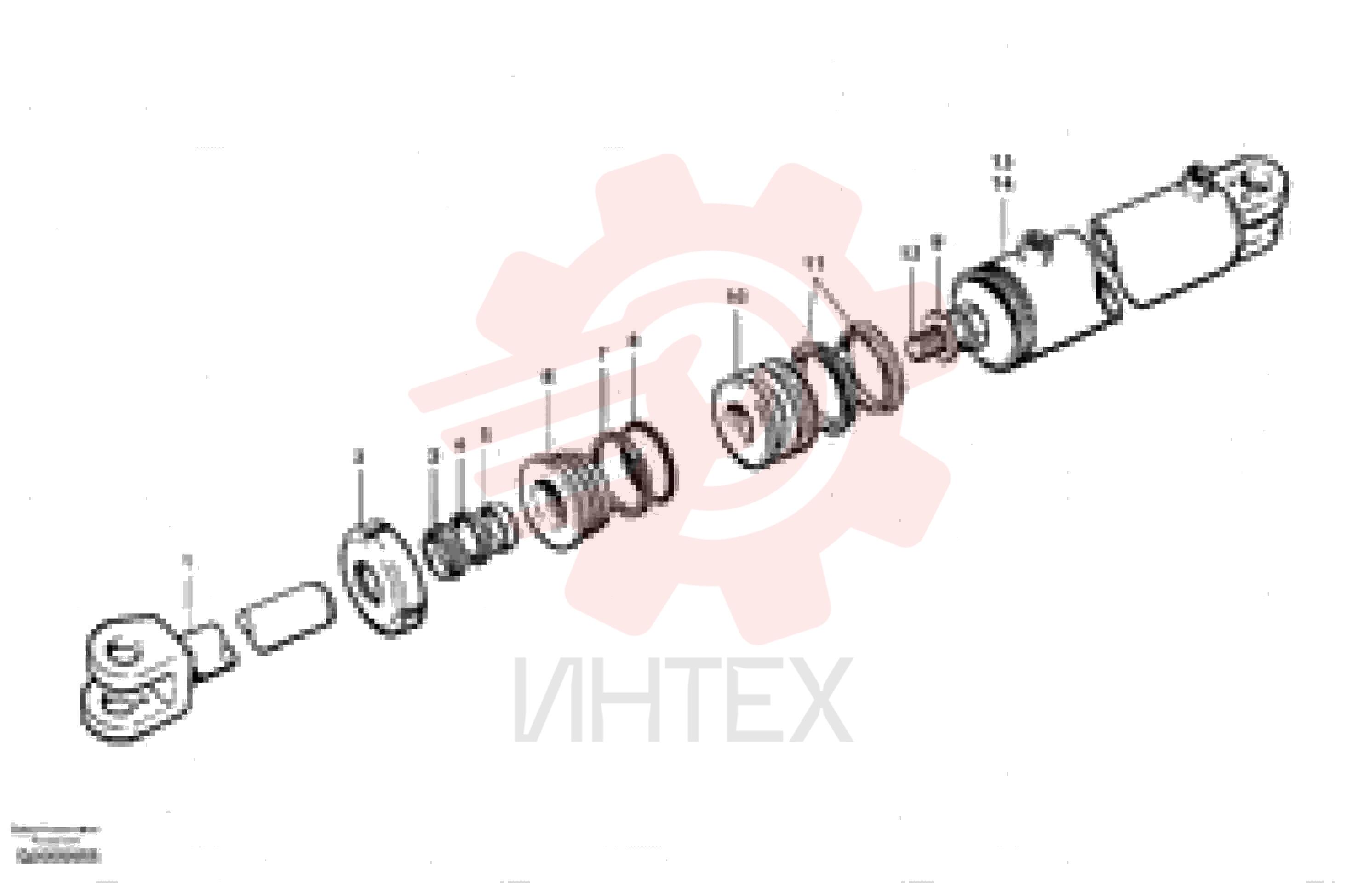 Гидроцилиндр VOE 12724750 (2)
