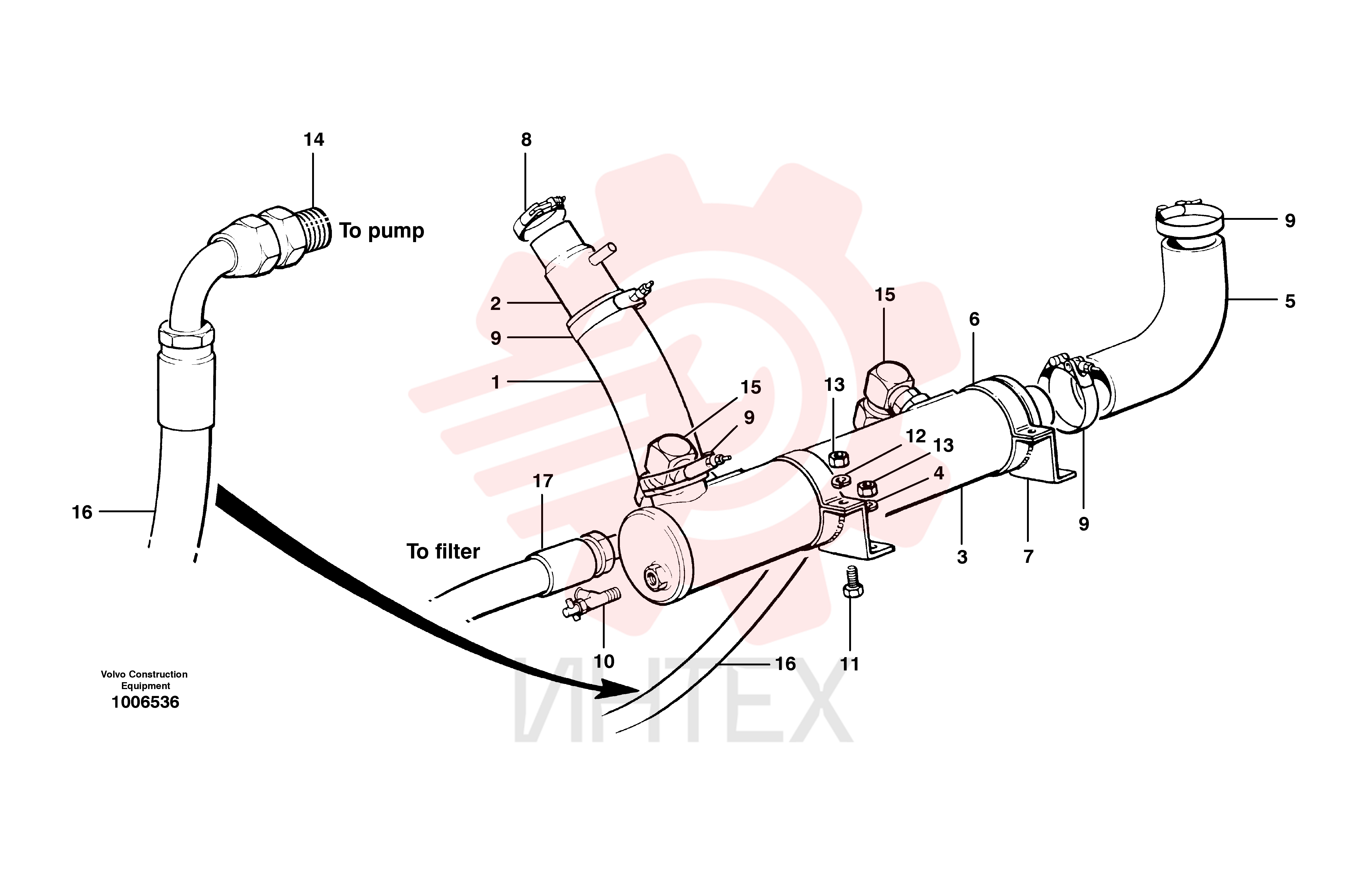 Radiator Hose CH 84871 (9)