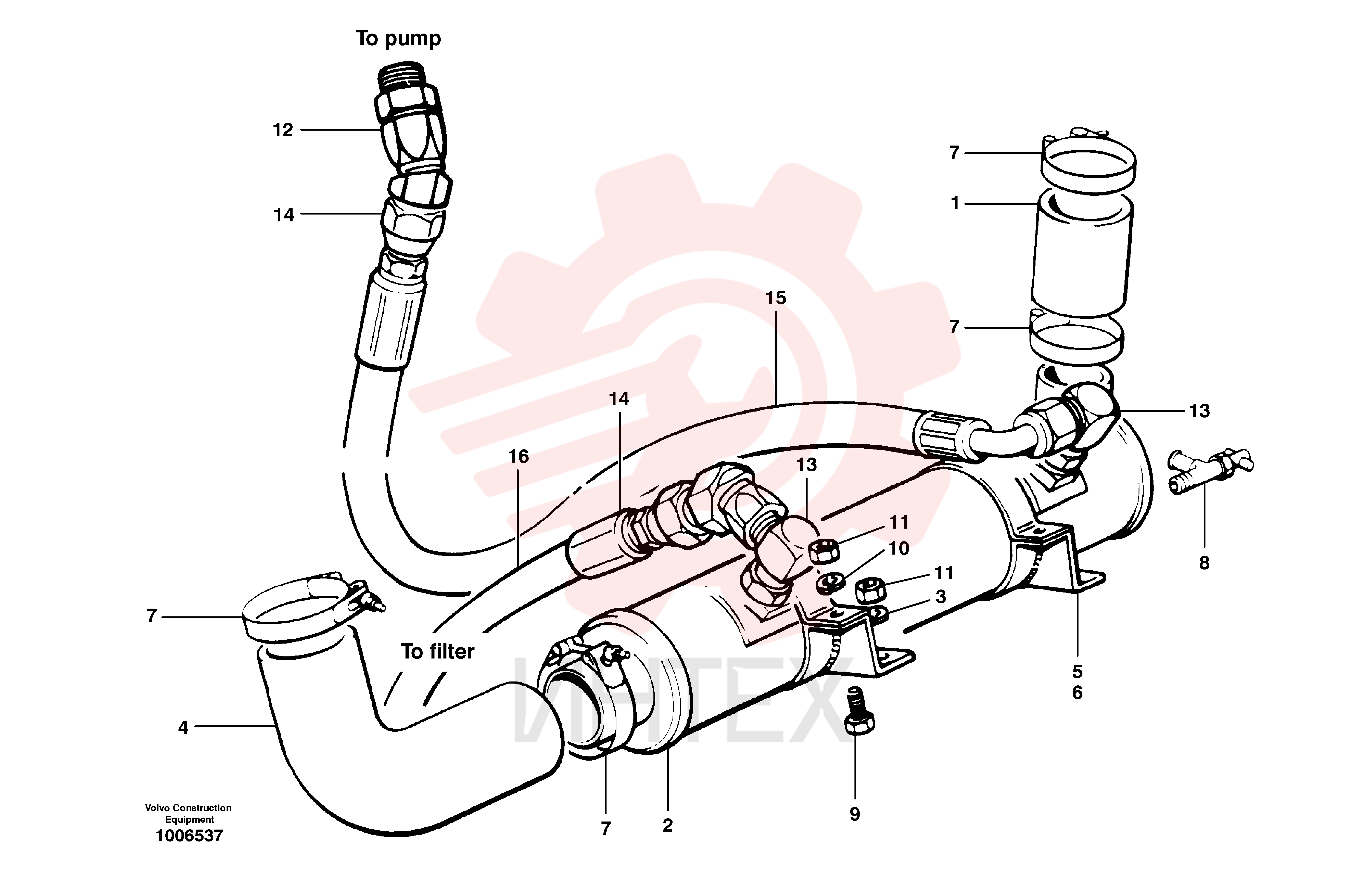 Radiator Hose CH 86892 (11)