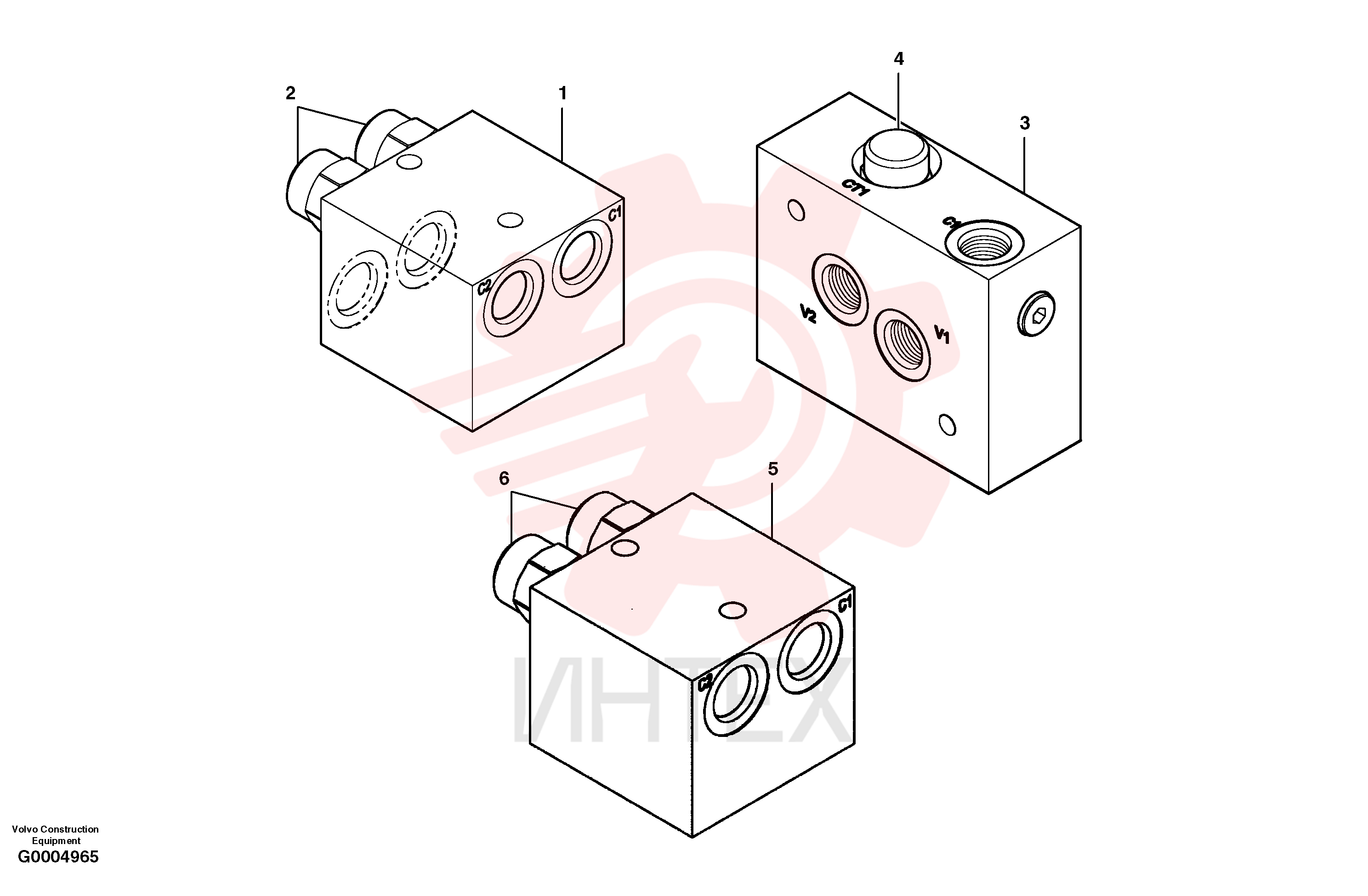 Sealing Kit CH 97846 (1)