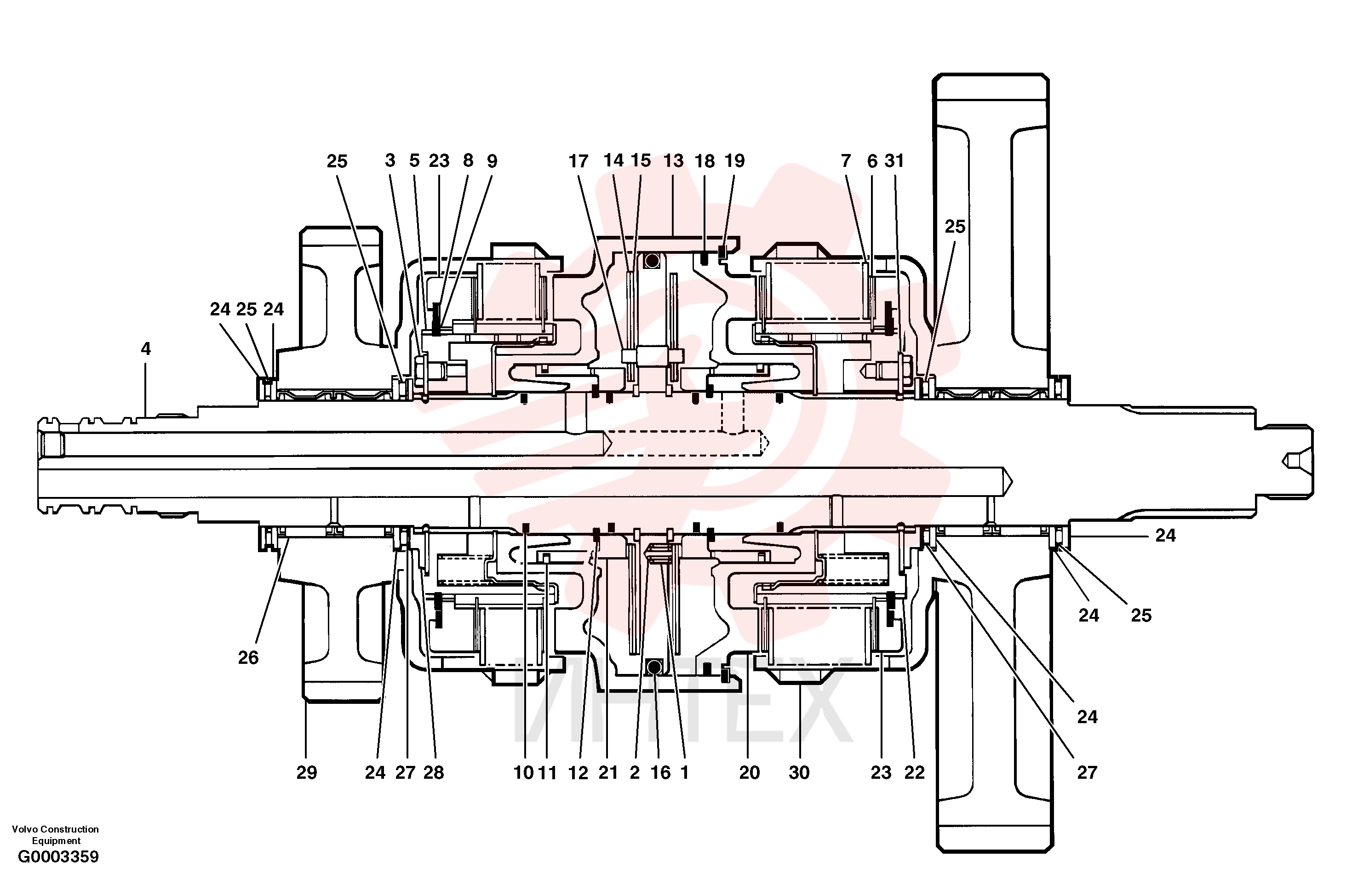 Sealing Kit CH 85394 (26)