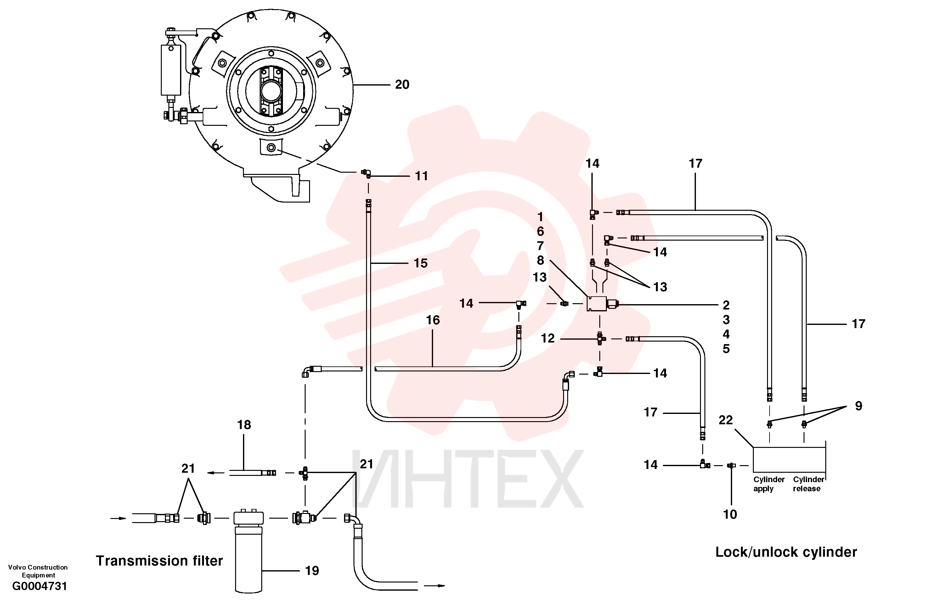 Sealing Kit CH 63121 (7)