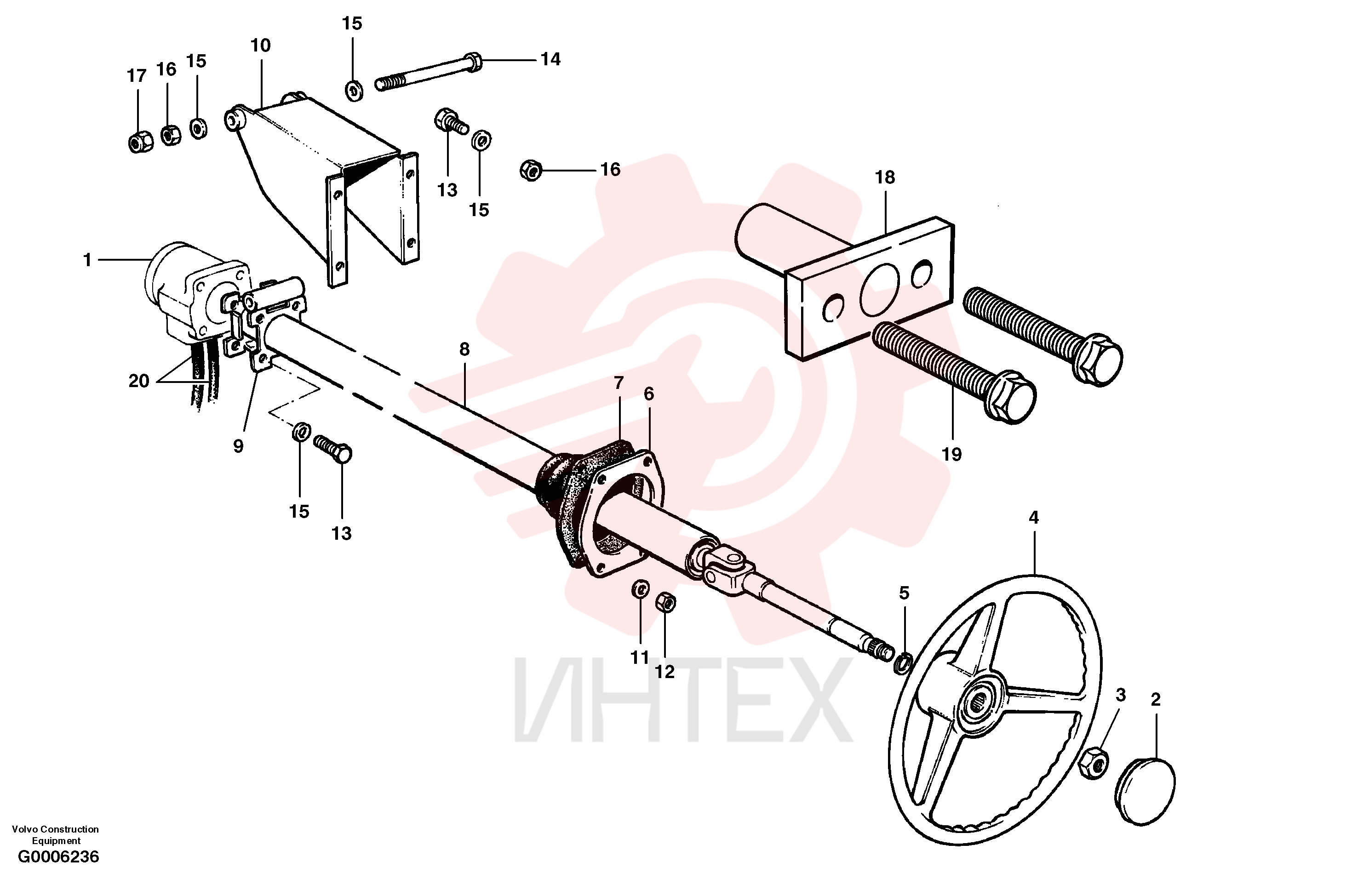 Sealing Kit VOE 12726225 (4)