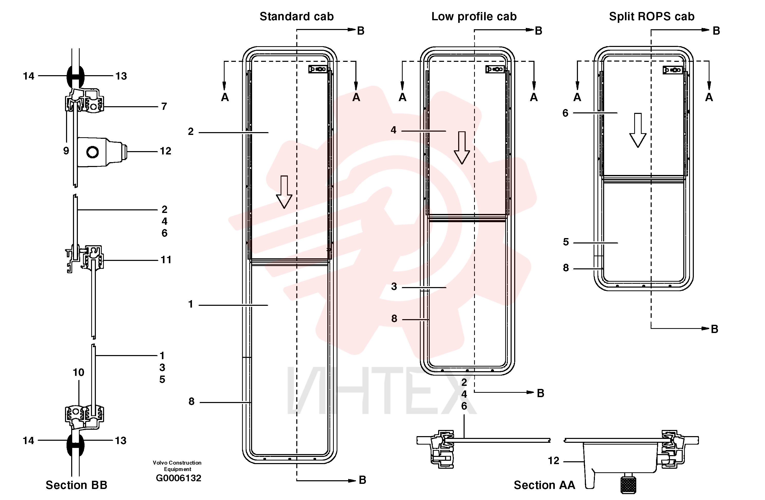 Side Window VOE 12727075 (11)