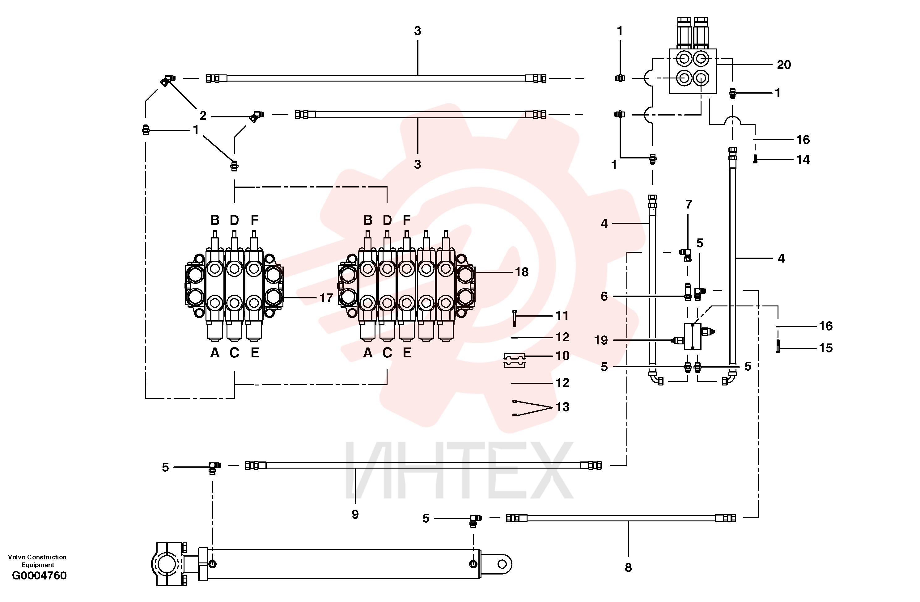 Соединитель CH 111E-0808 (124)