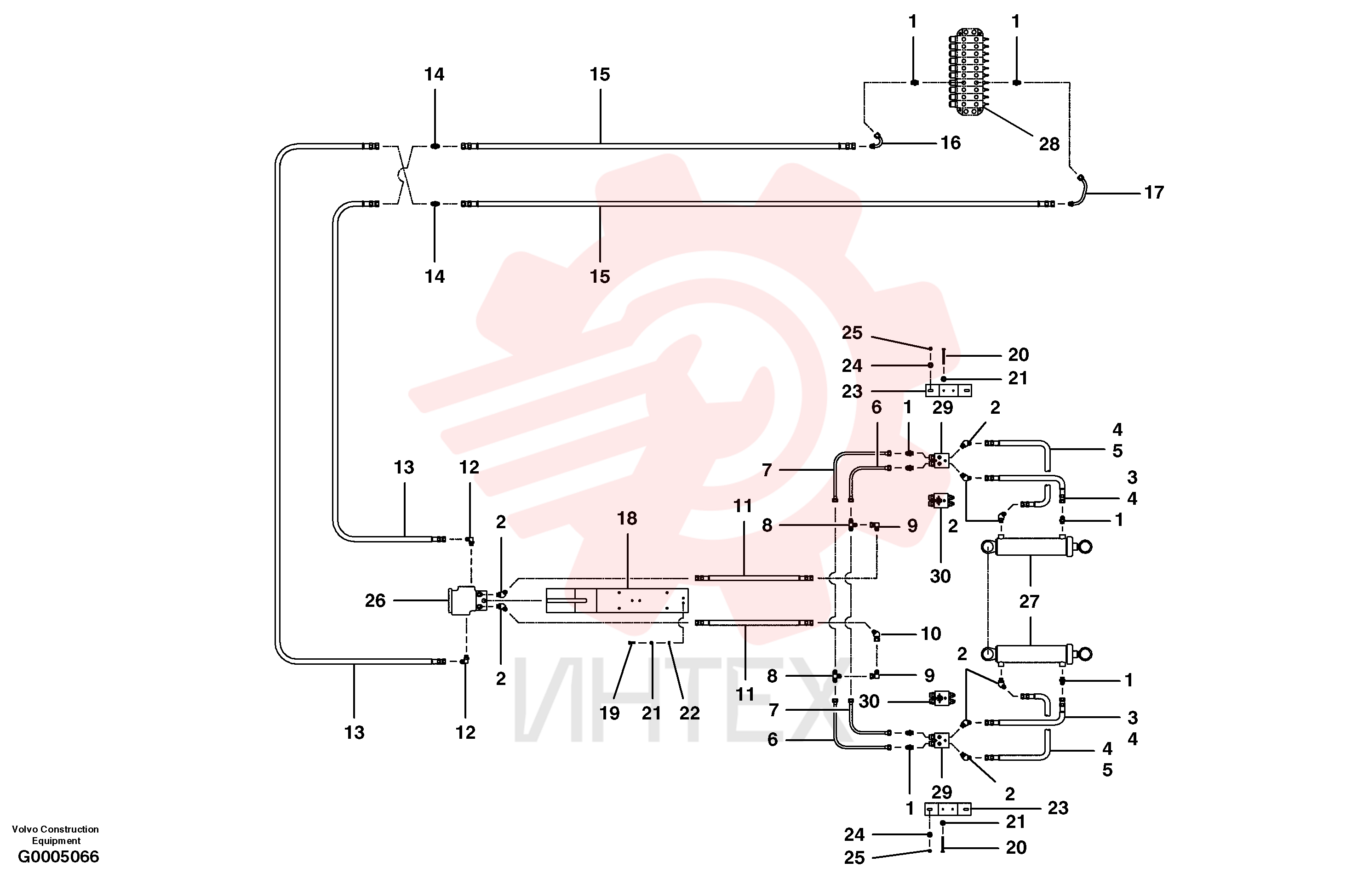 Соединитель CH 111E-0808 (44)
