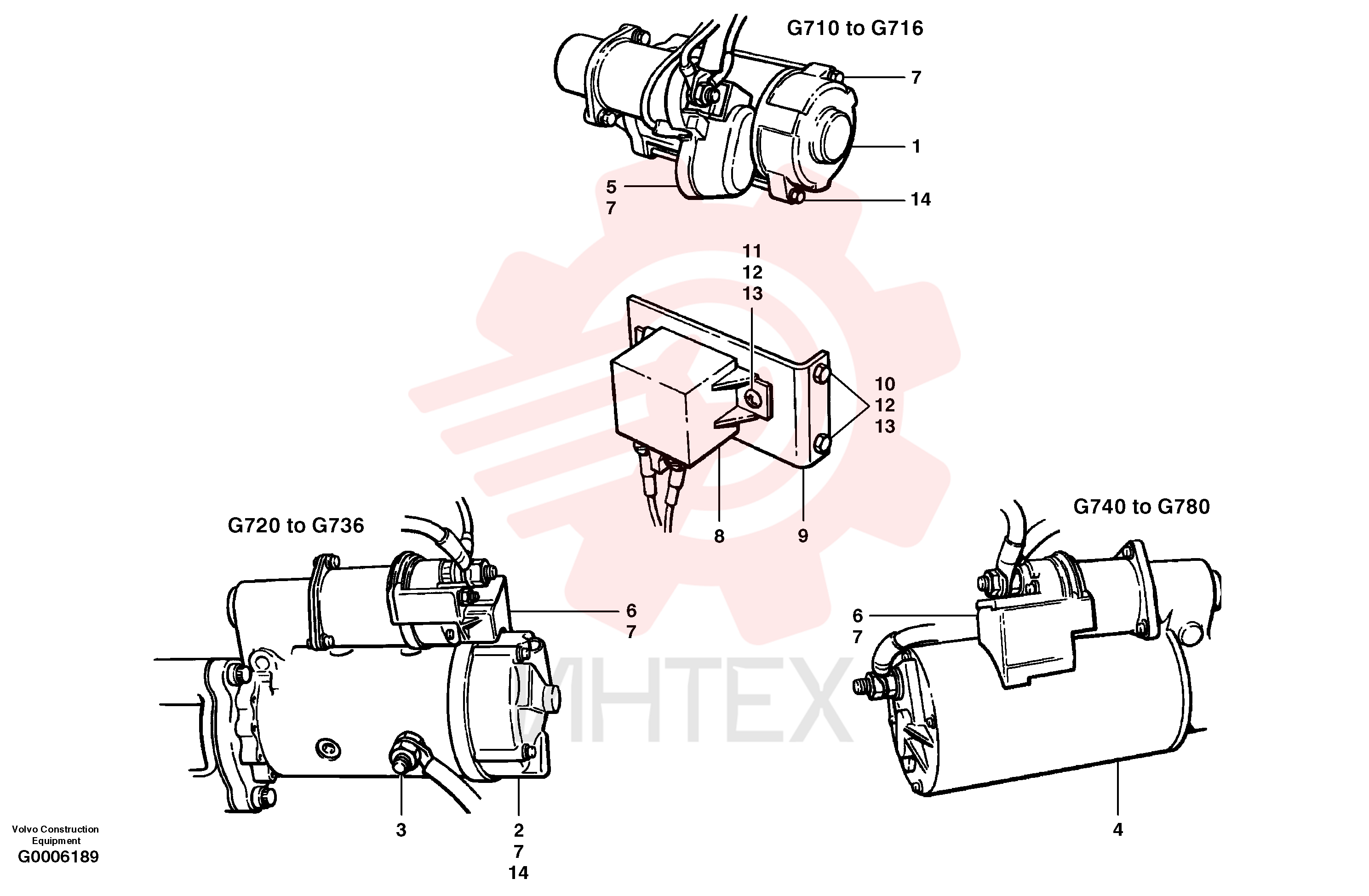 Стартер CH 65908 (7)
