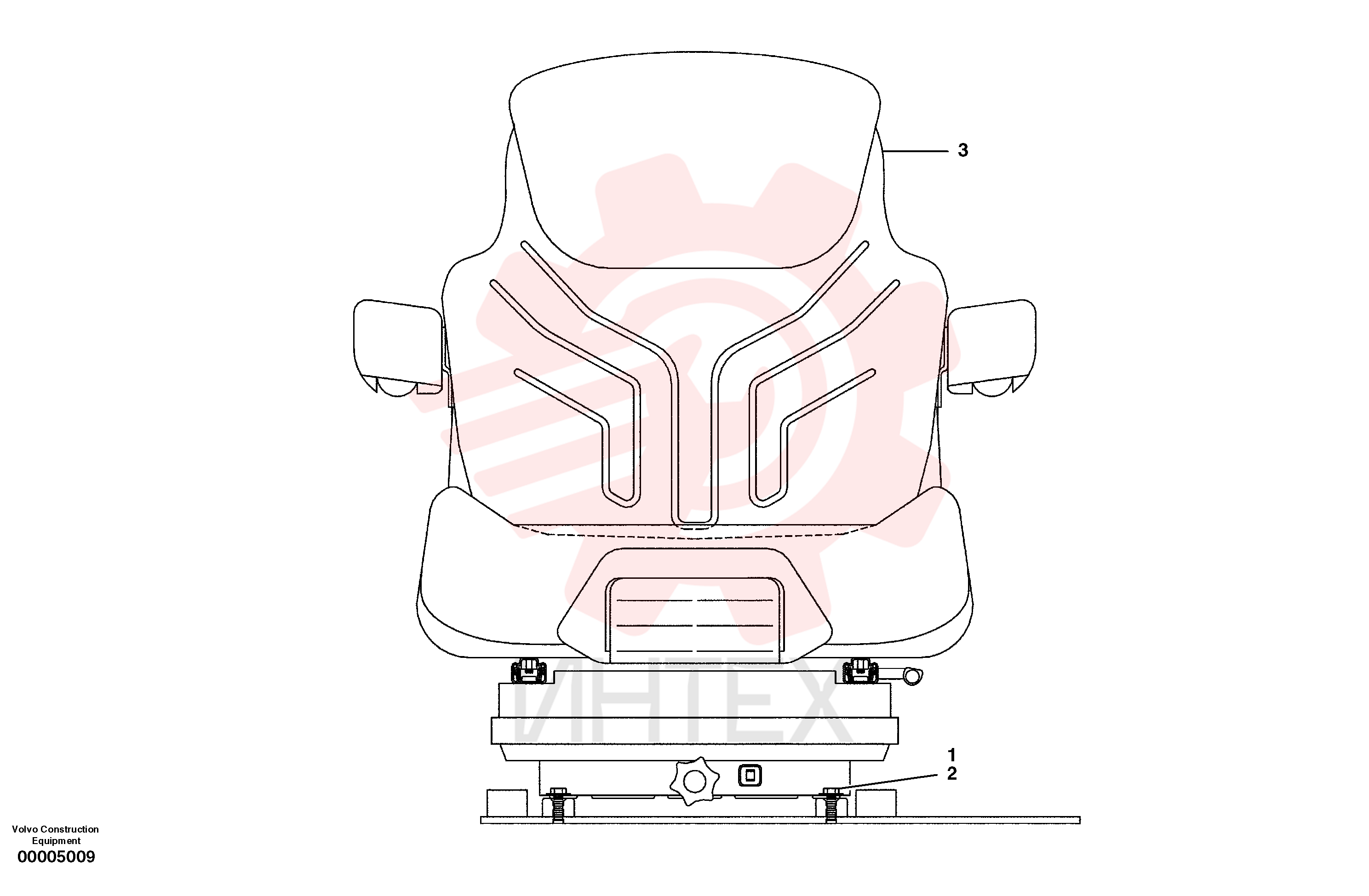 Винт шестигранник CH 50A-0508ZI (4)