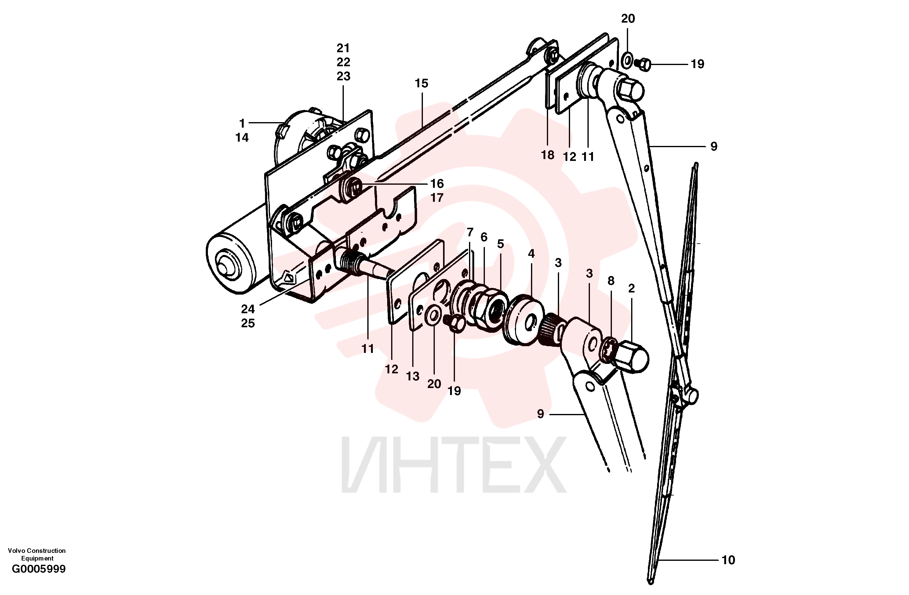 Wiper Motor CH 800719 (11)