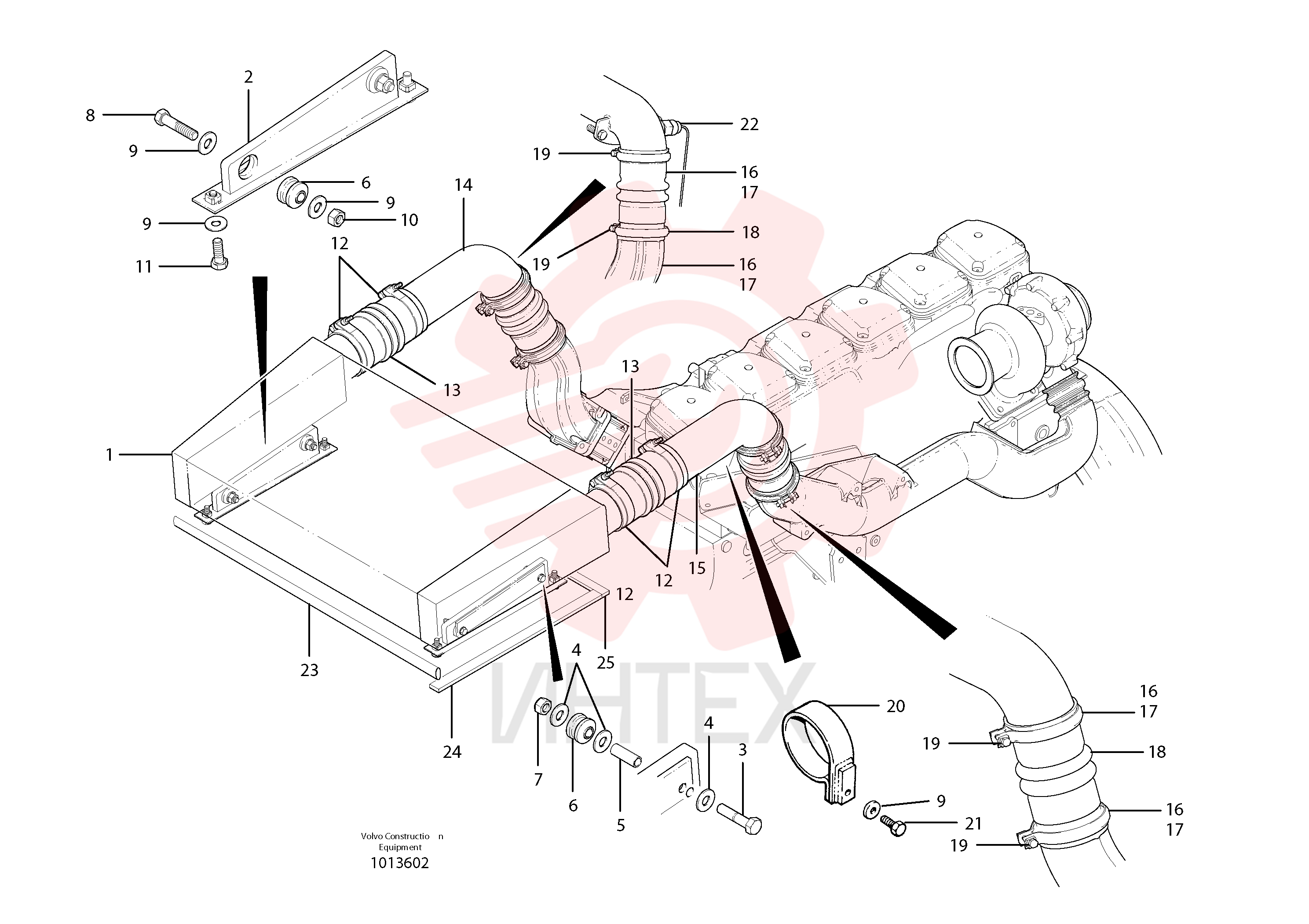 Charge air cooler