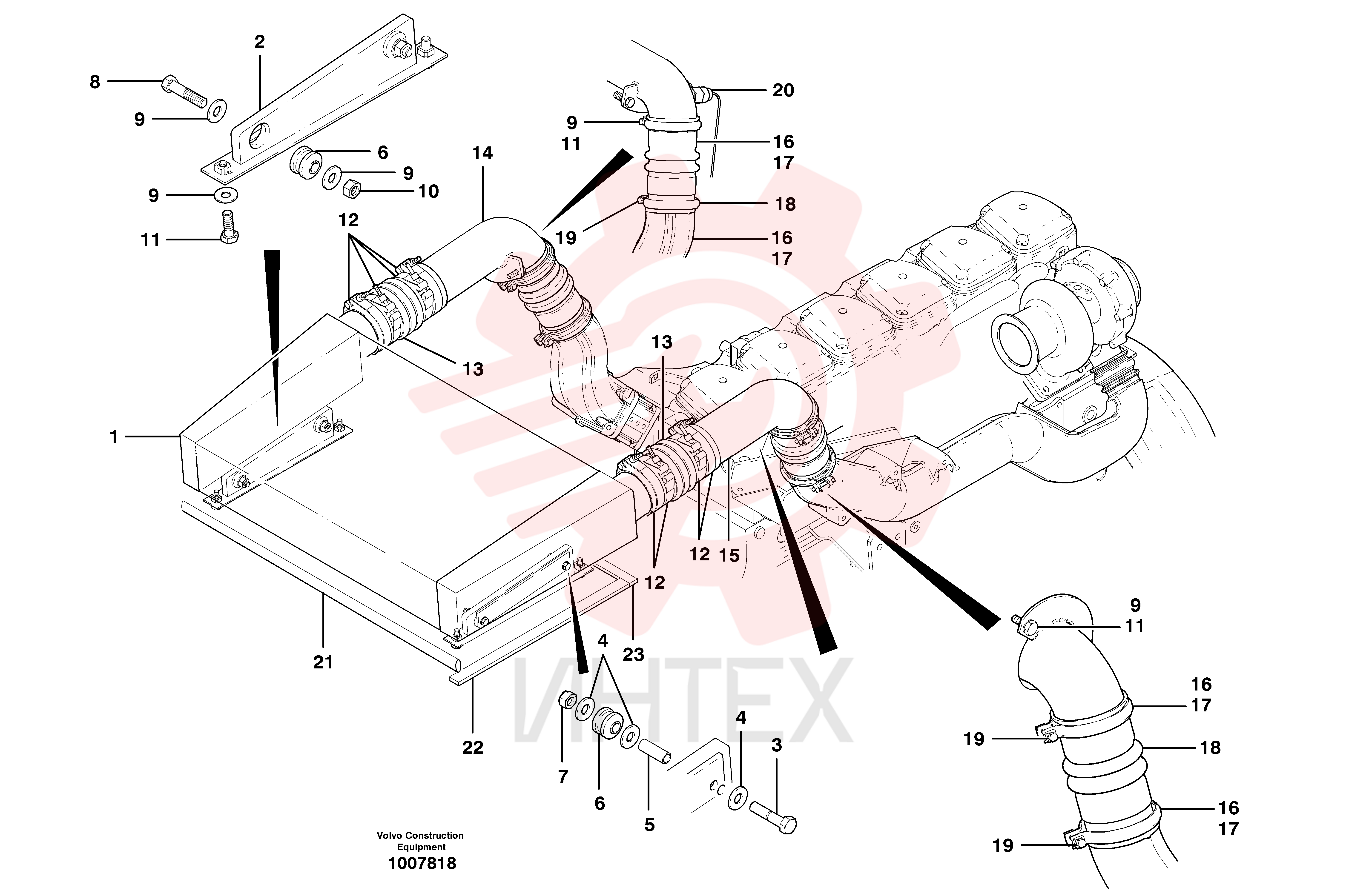 Charge air cooler