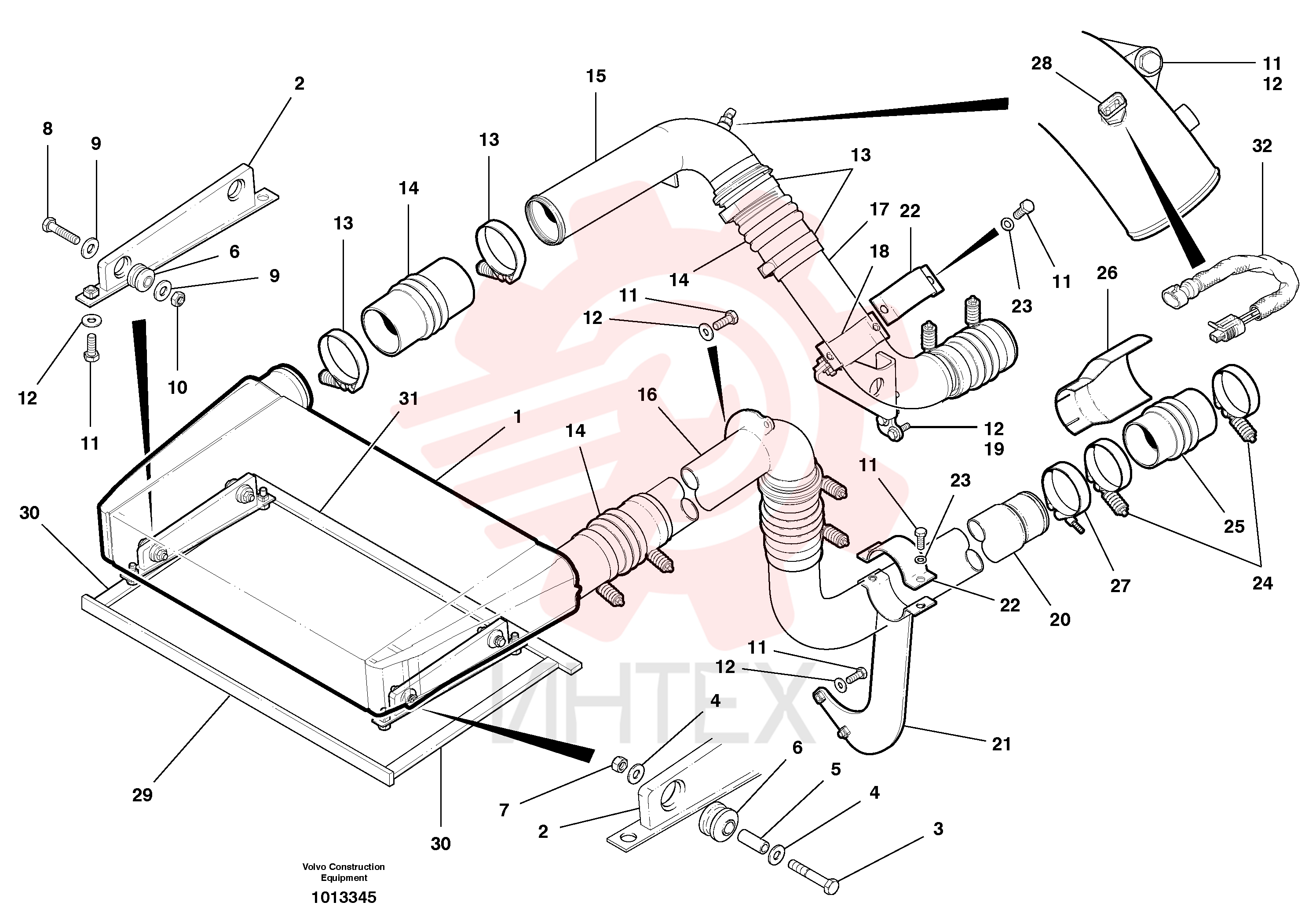 Charge air cooler