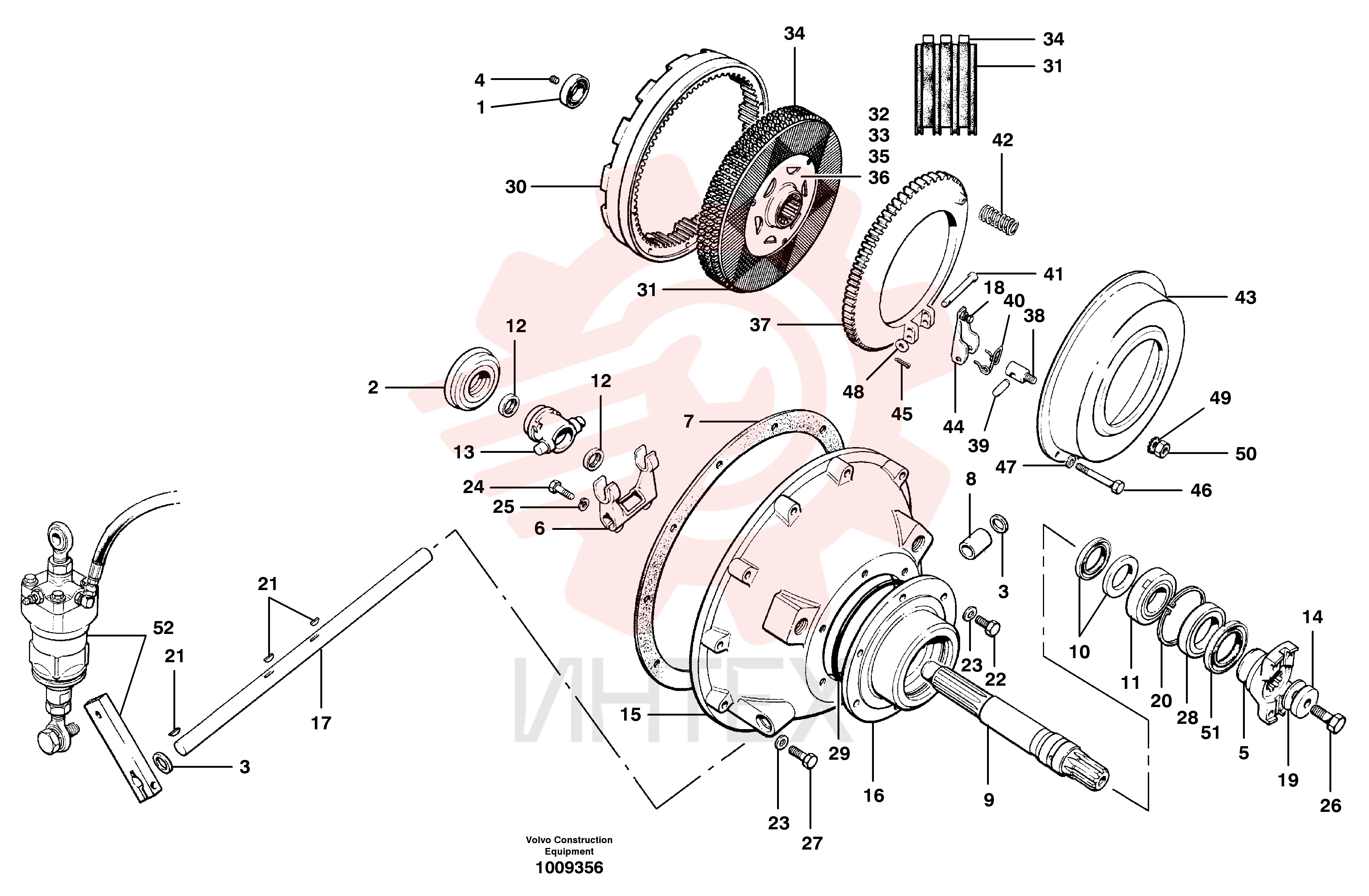 Disc hub CH 49984 (1)