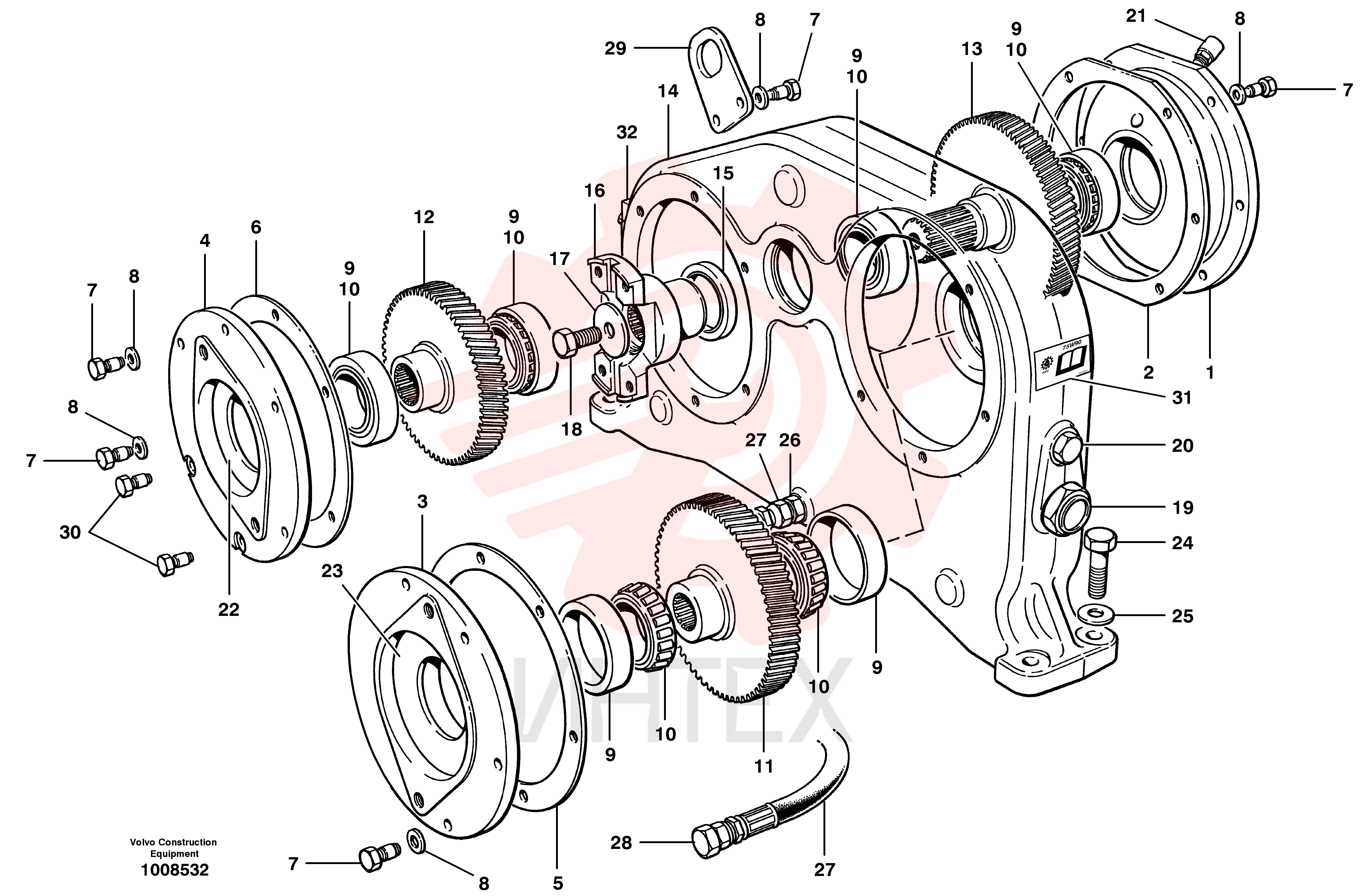 Drive Unit VOE 12733572 (7)