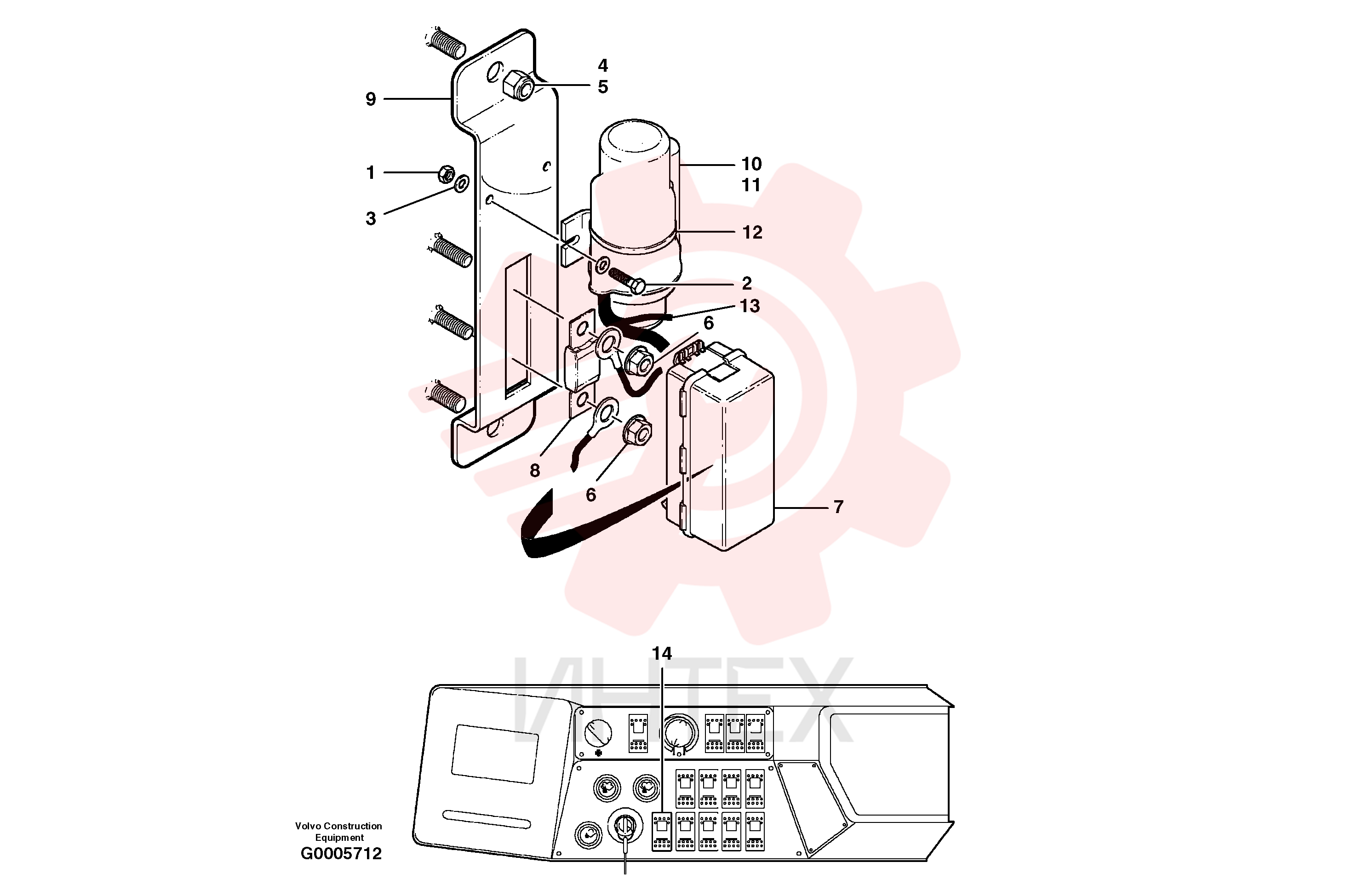 Hexagon Nut VOE 983404 (1)