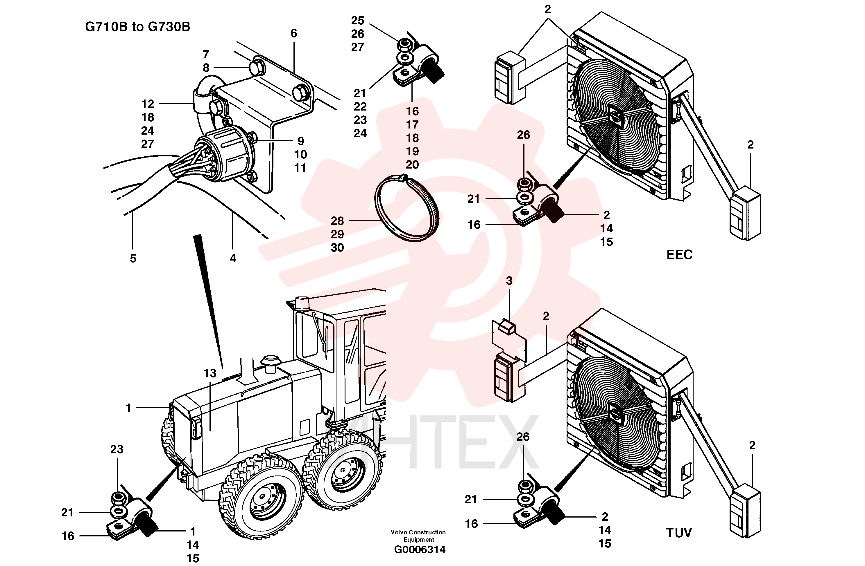 Kit VOE 12733450 (22)