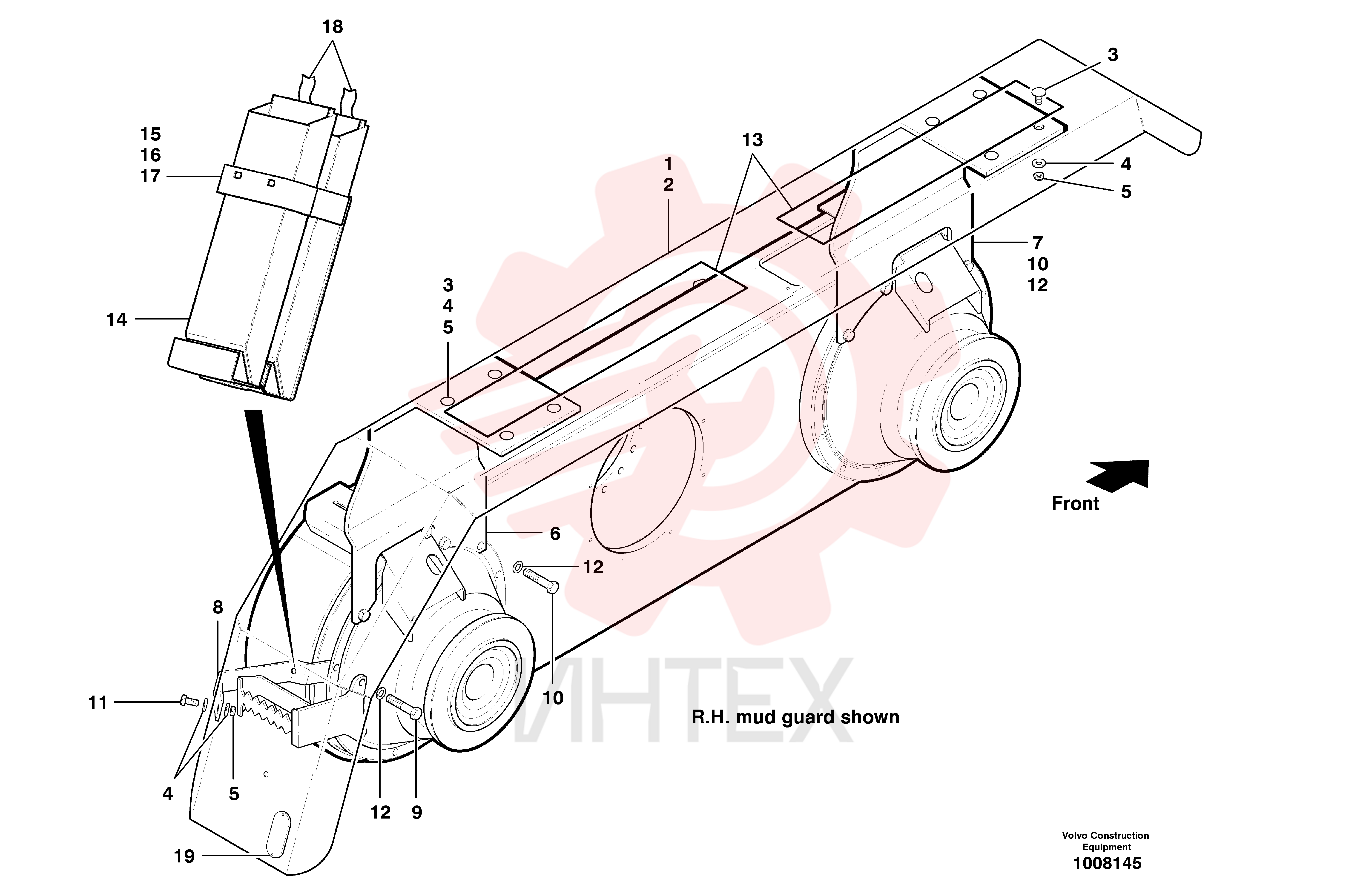 Mudguard VOE 12730438 (3)