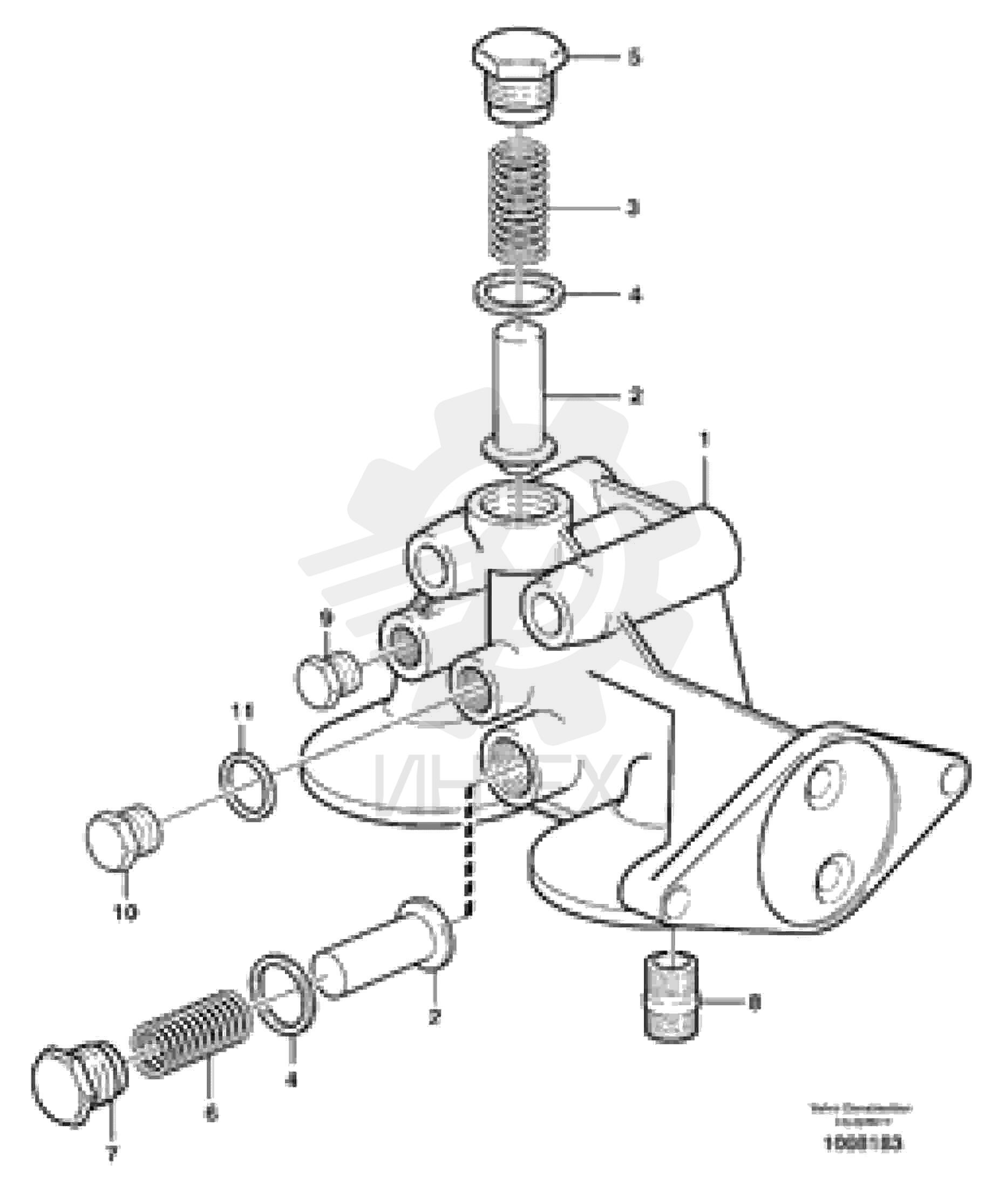 Oil filter housing VOE 8194717 (3)