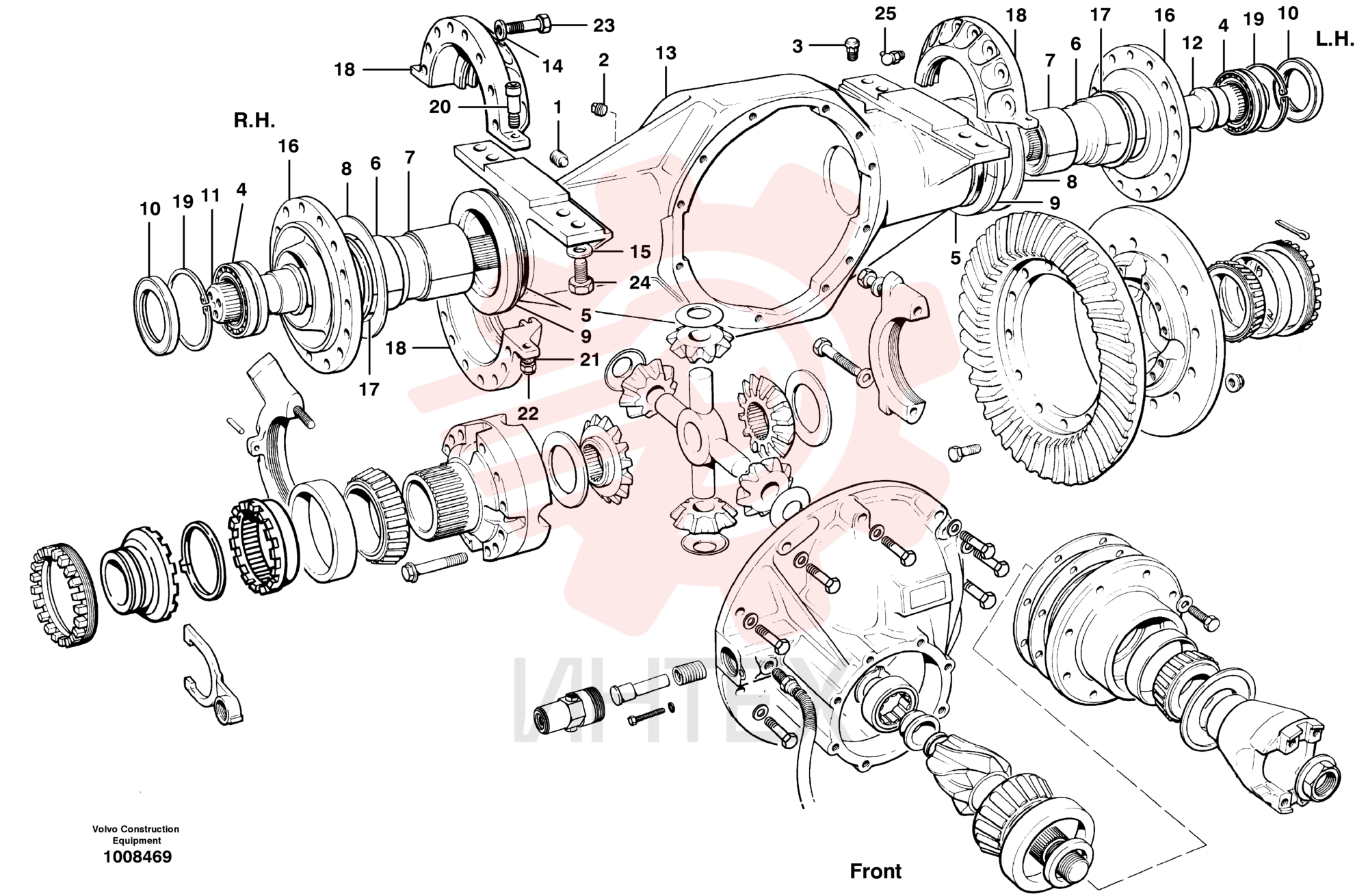 Overhaul Kit VOE 12738338 (5)