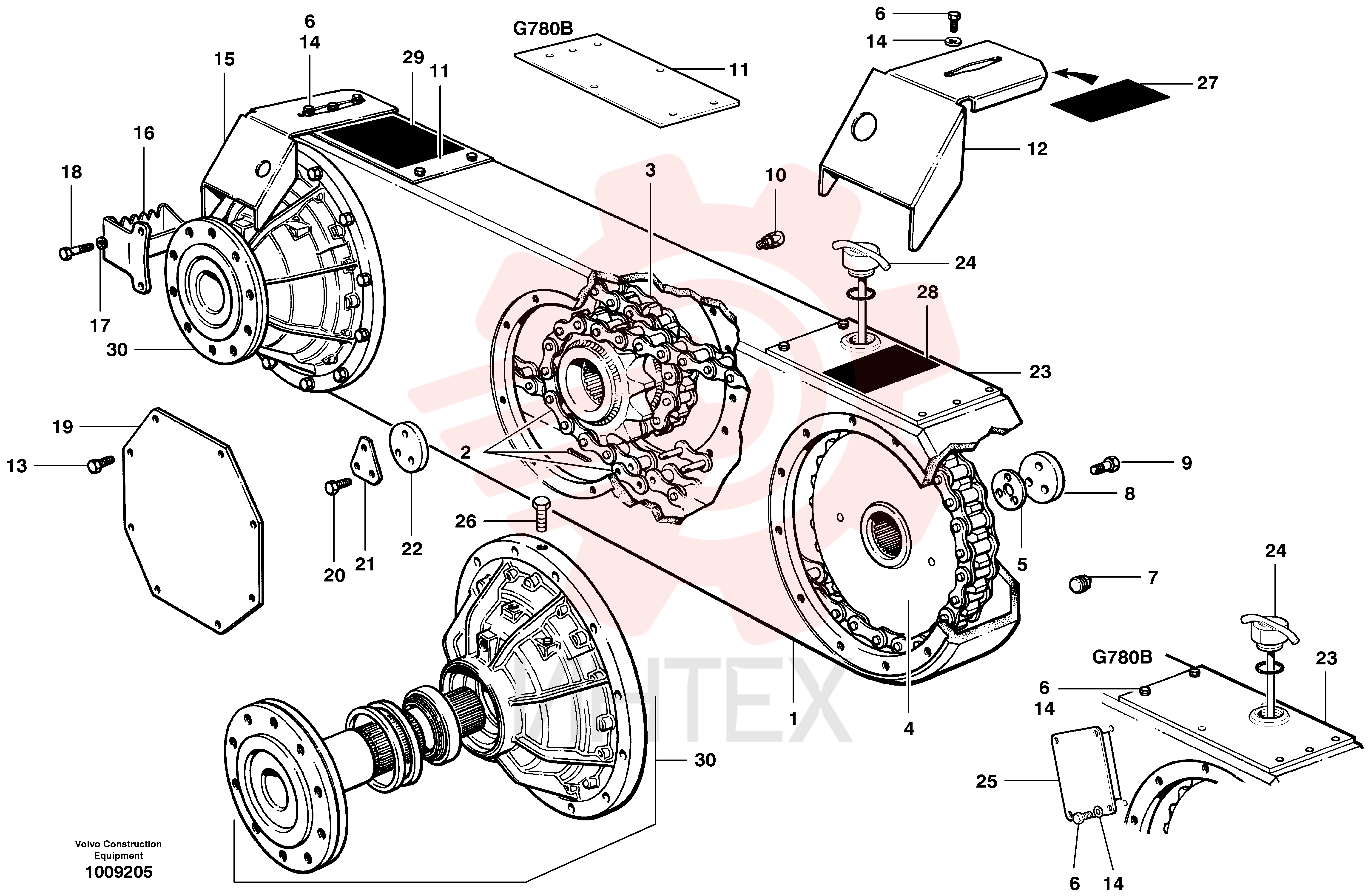 Roller chain VOE 12735028 (7)