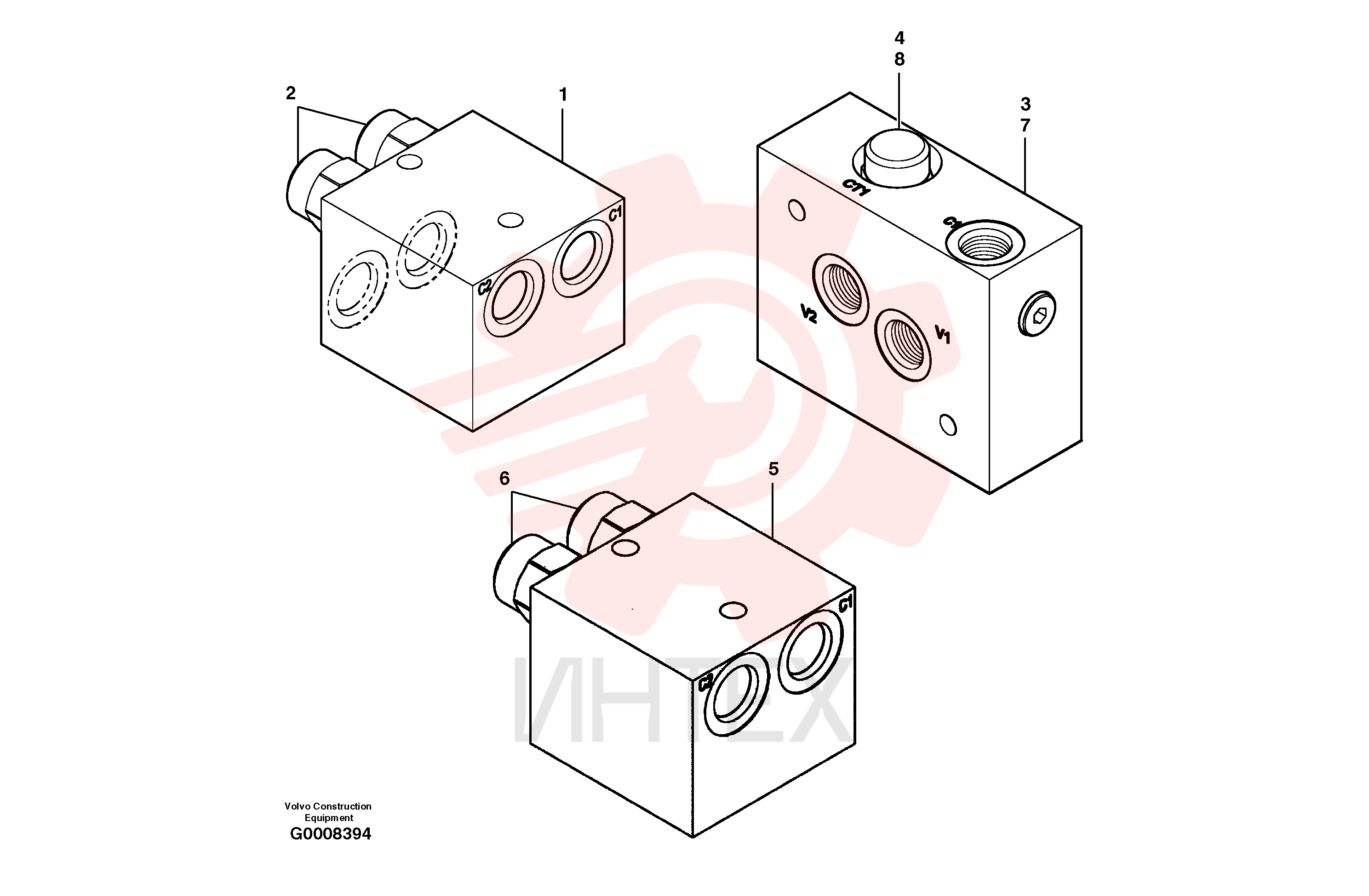 Sealing Kit CH 97846 (5)