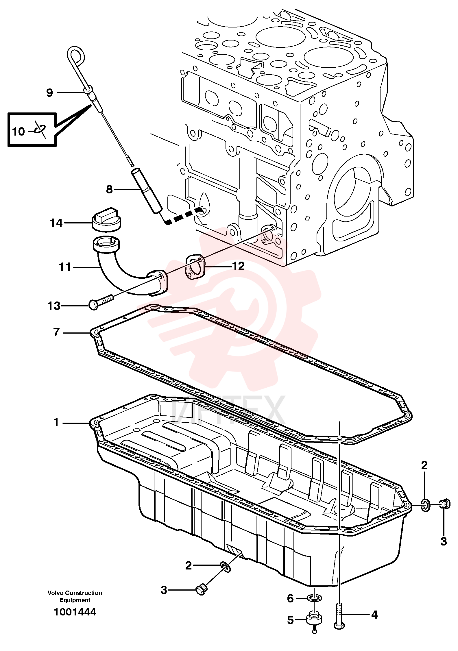 Sealing Kit VOE 20460209 (1)