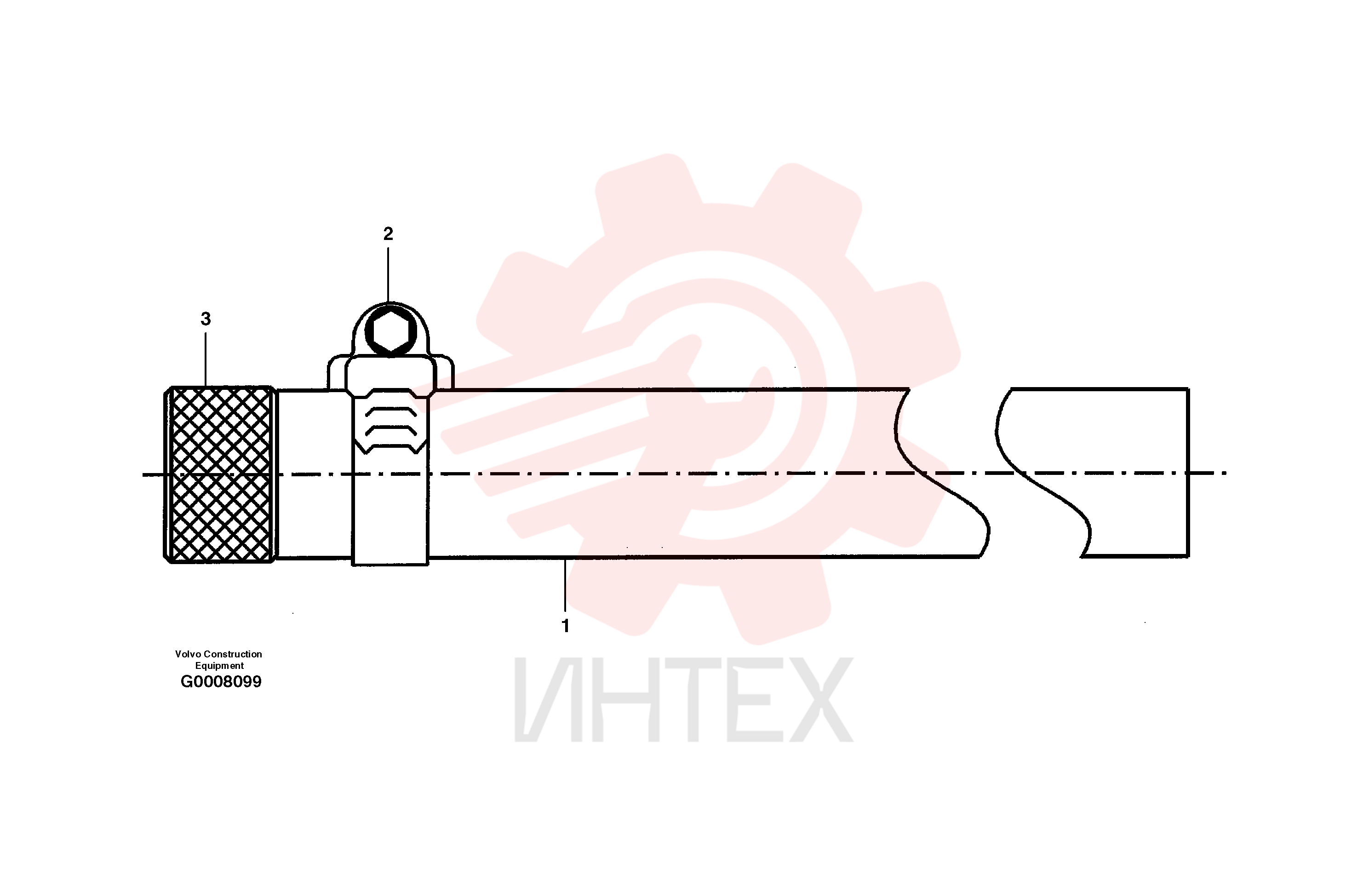 Шланг VOE 11127320 (3)