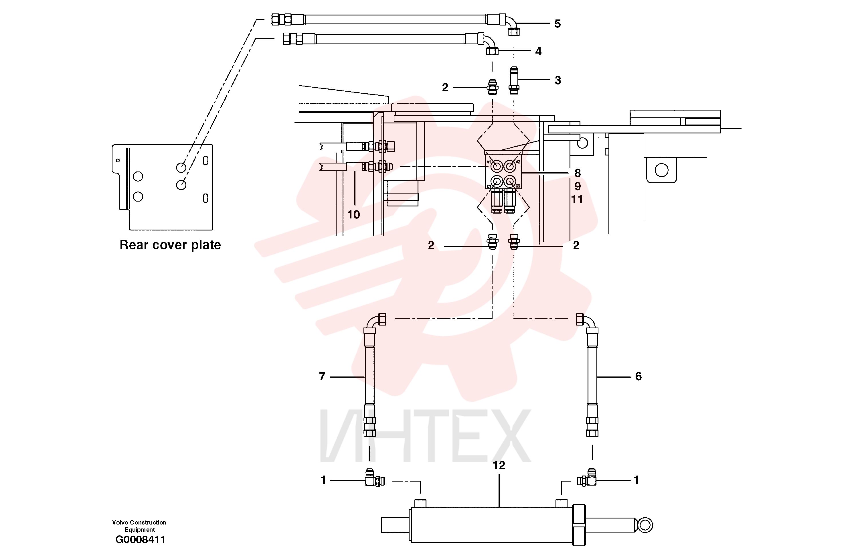 Соединитель CH 111E-0808 (42)