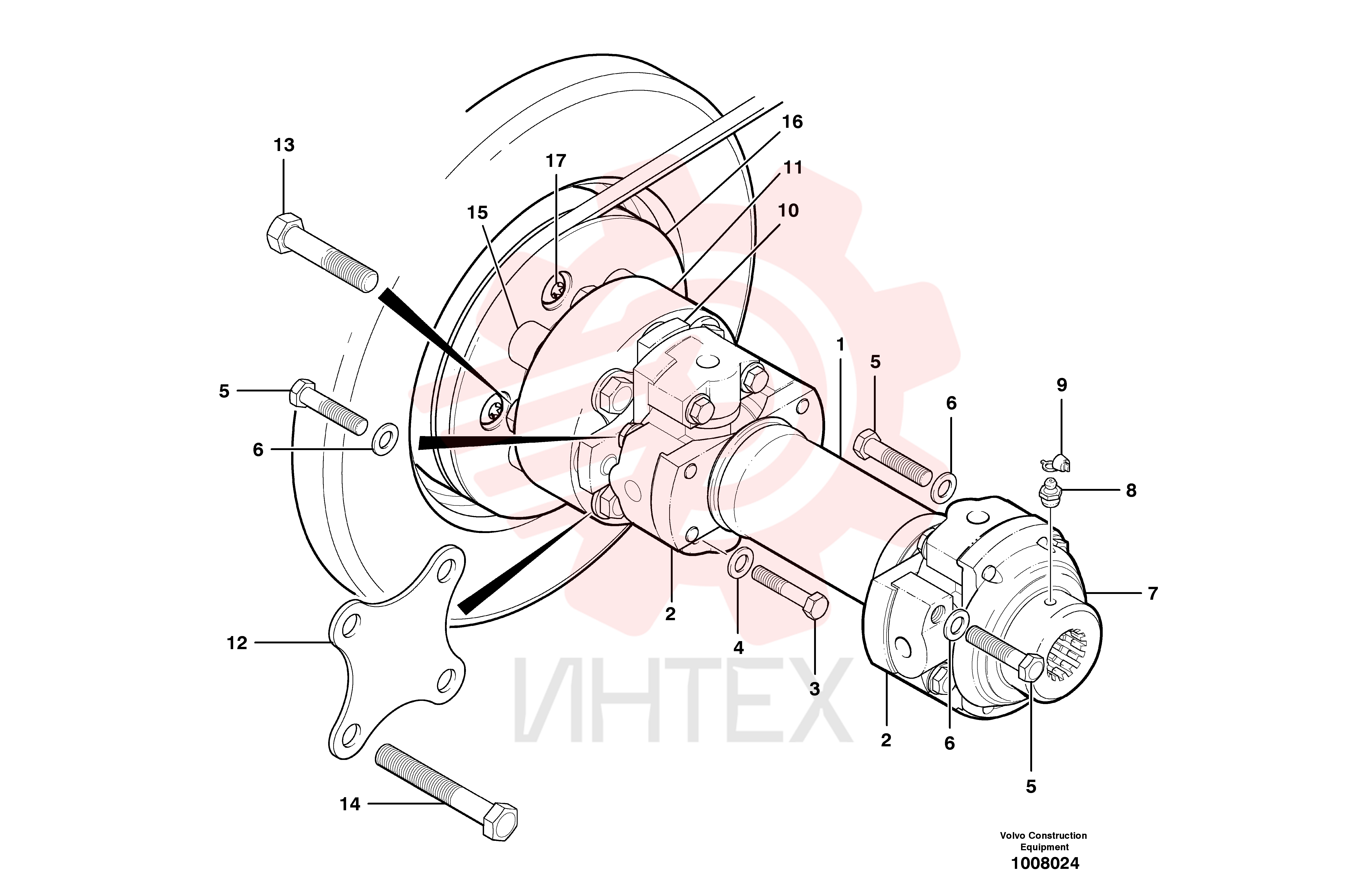 Spare Parts Kit VOE 12732447 (7)