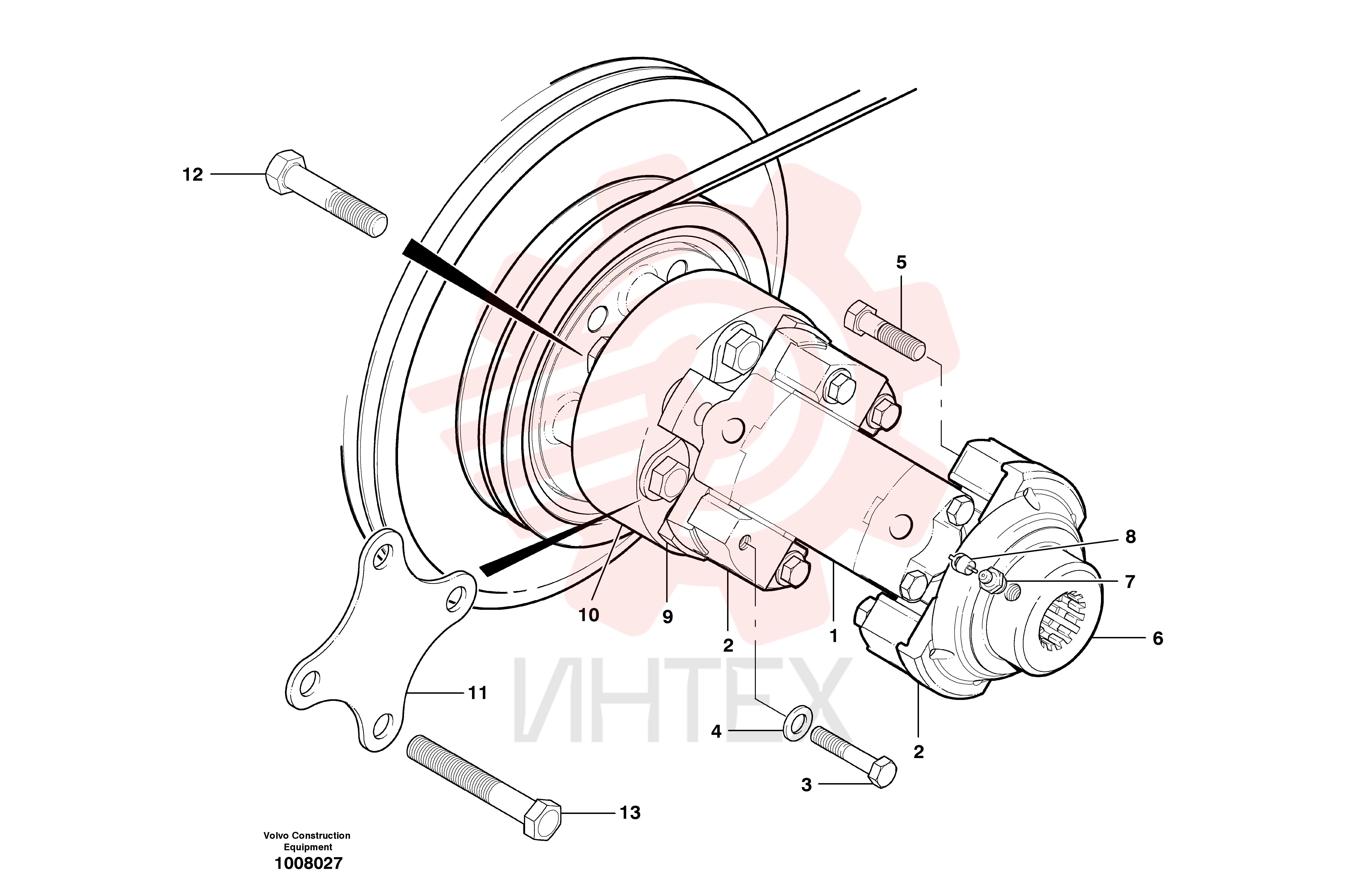Spare parts kit VOE 12732452 (7)
