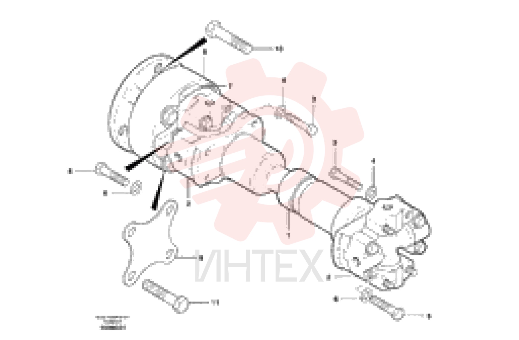 Spare parts kit VOE 12732452 (14)