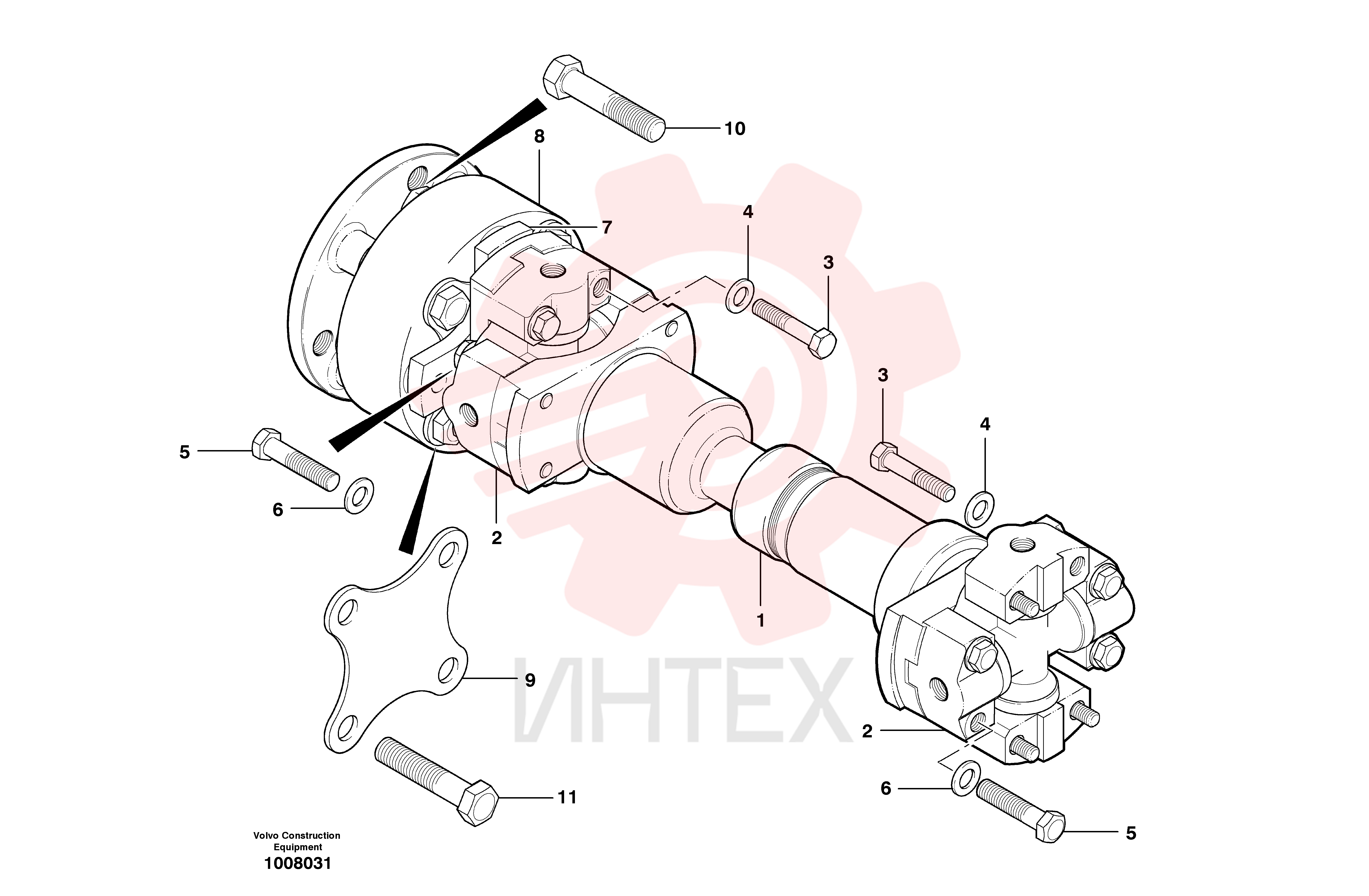 Spare parts kit VOE 12732452 (4)