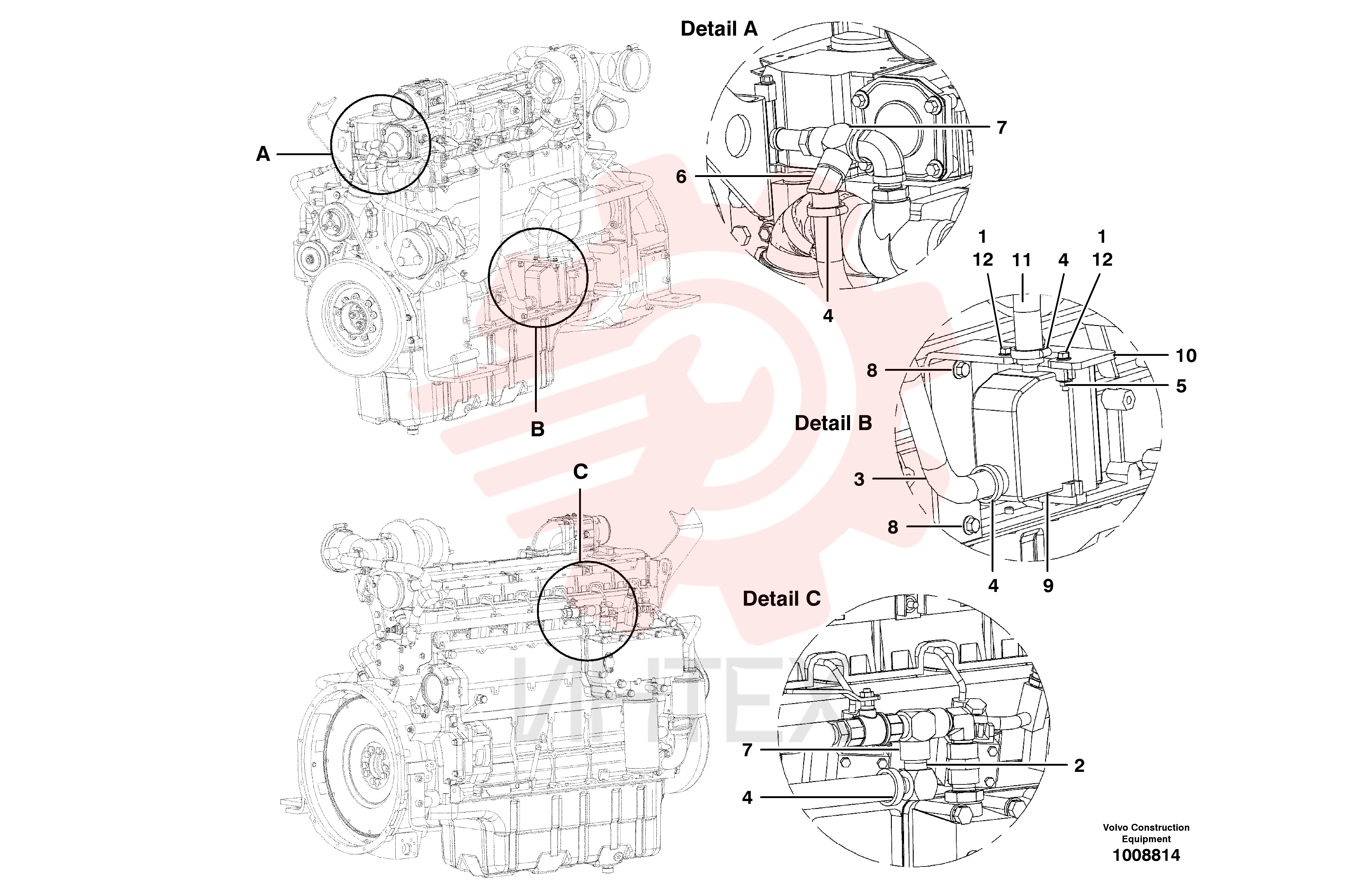 Винт шестигранник CH 50A-0408ZI (4)